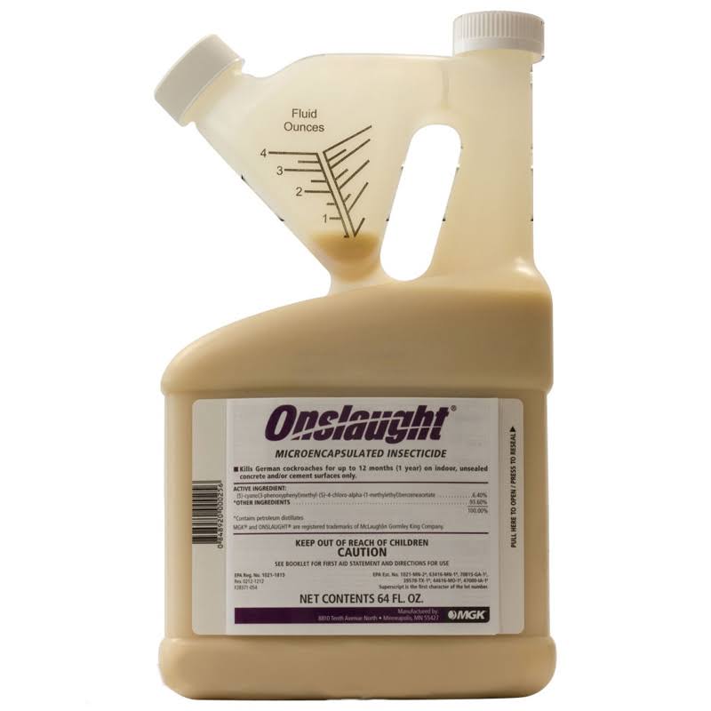 Onslaught Microencapsulated Insecticide Half Gallon (64 ounces) - chargefr