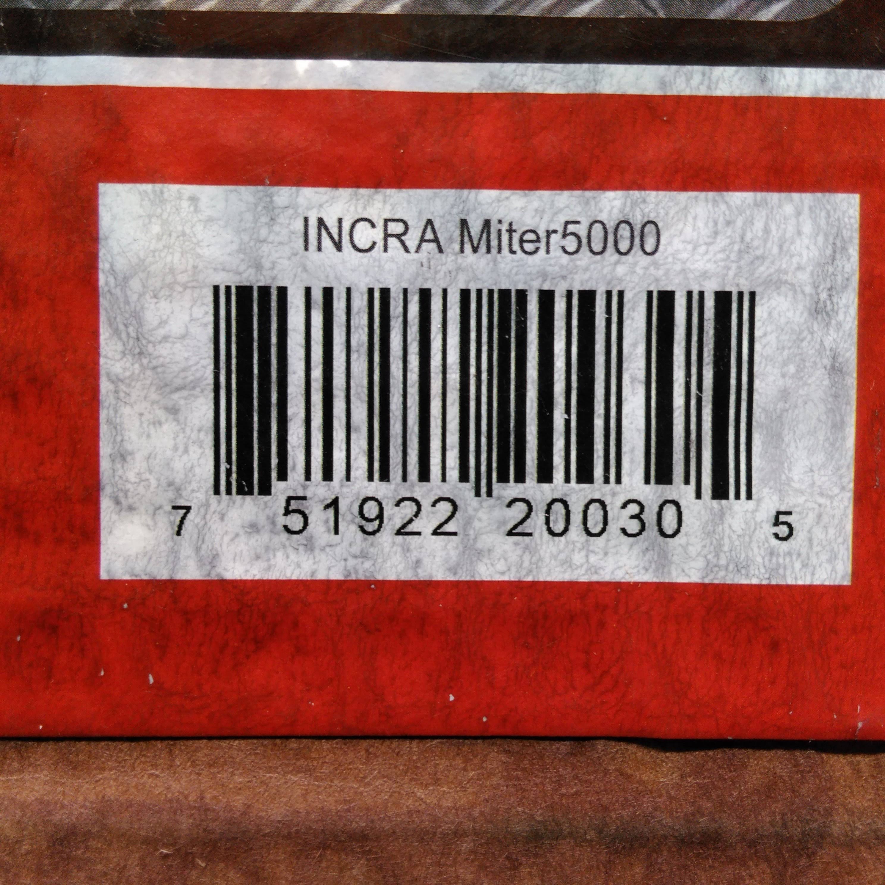 Incra Miter 5000 Table Saw Miter Gauge with Sled and Telescoping Fence