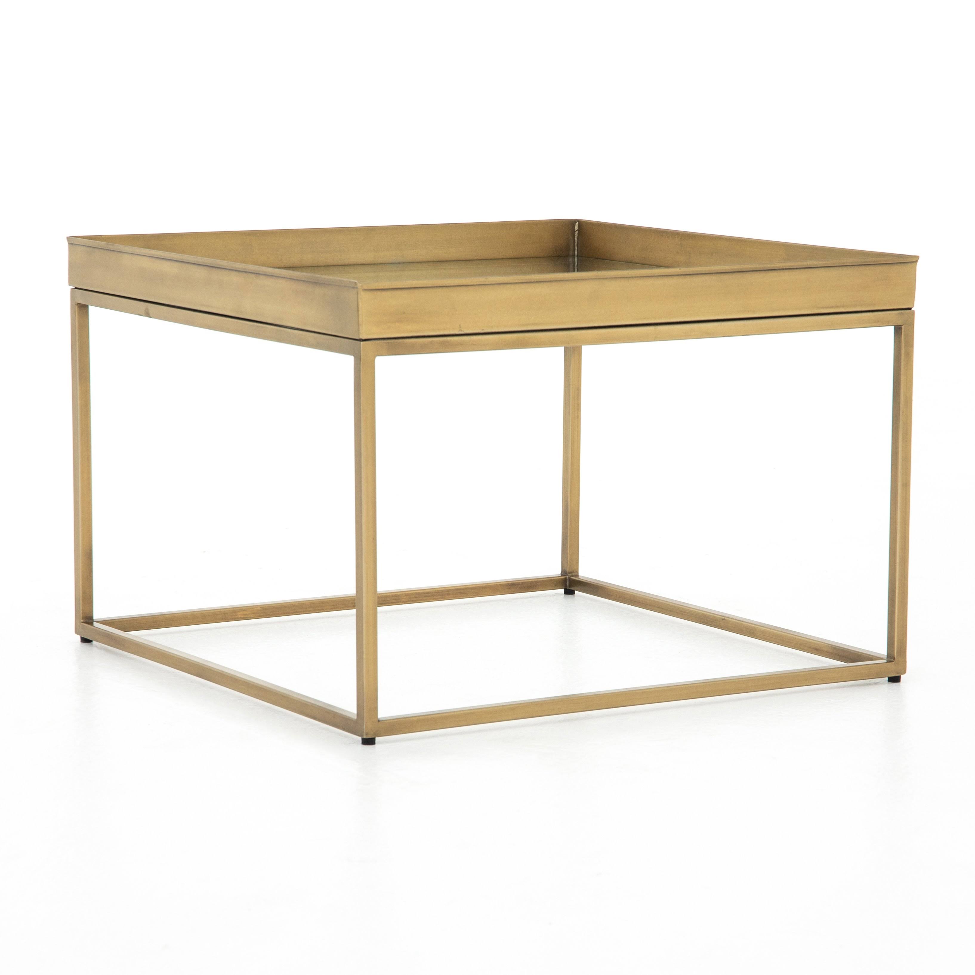 Kline Bunching Table Antique Brass chargefr
