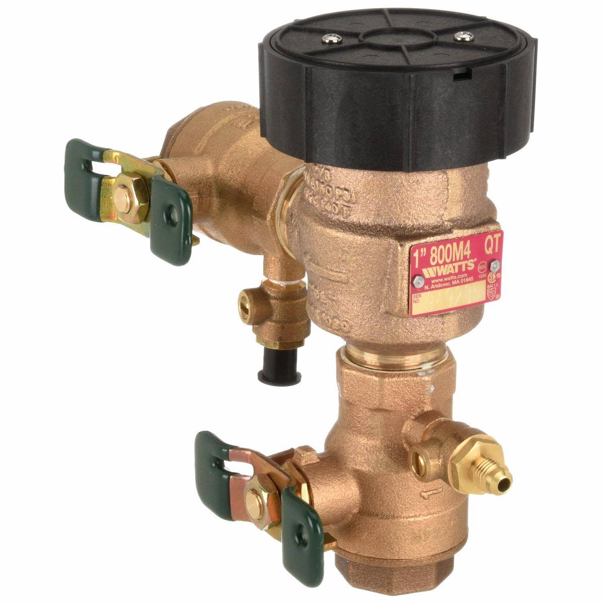 Watts 800m4qt1 AntiSiphon Backflow Preventer,Watts 800 chargefr