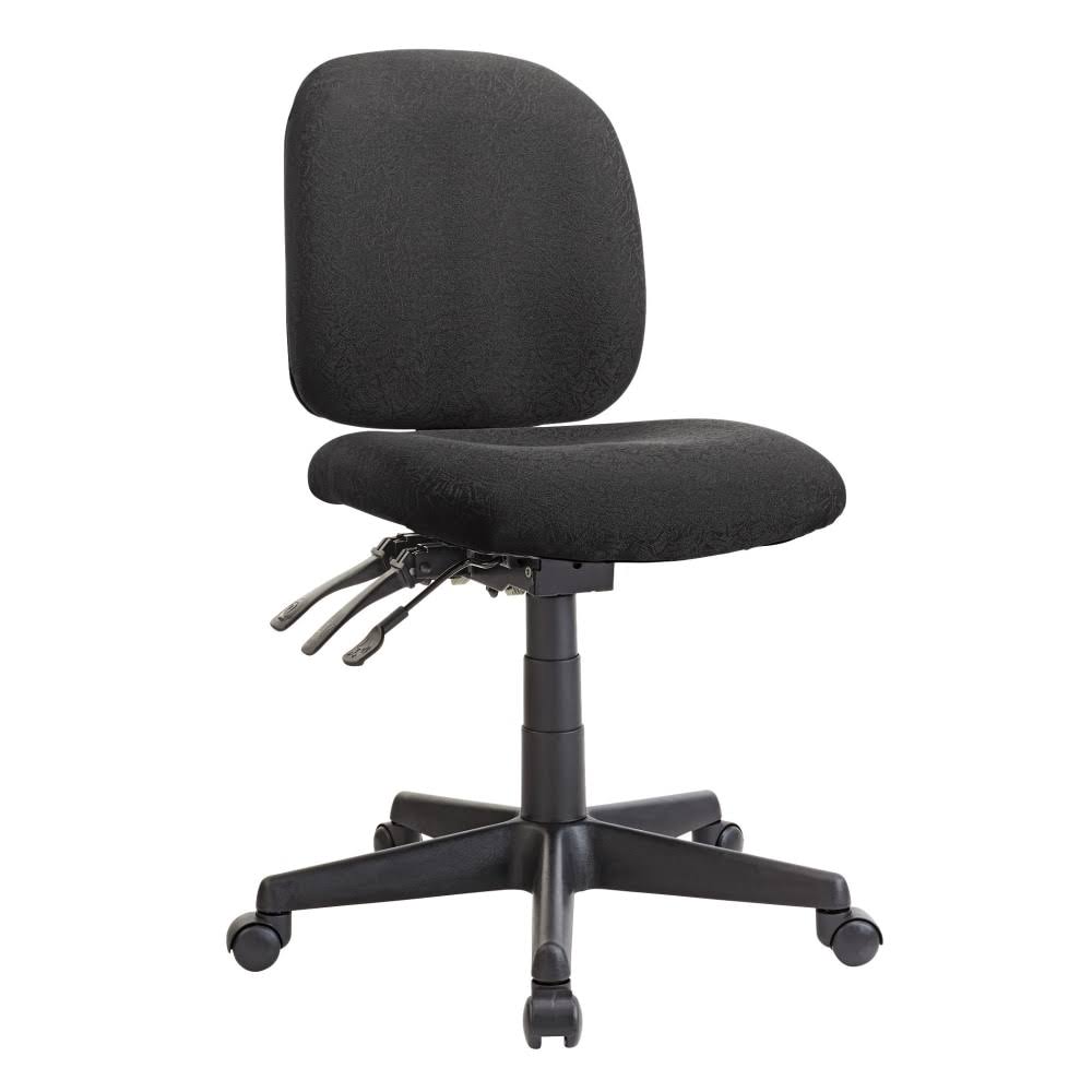 WorkPro Mobility Multifunction Fabric Task Chair, Black chargefr