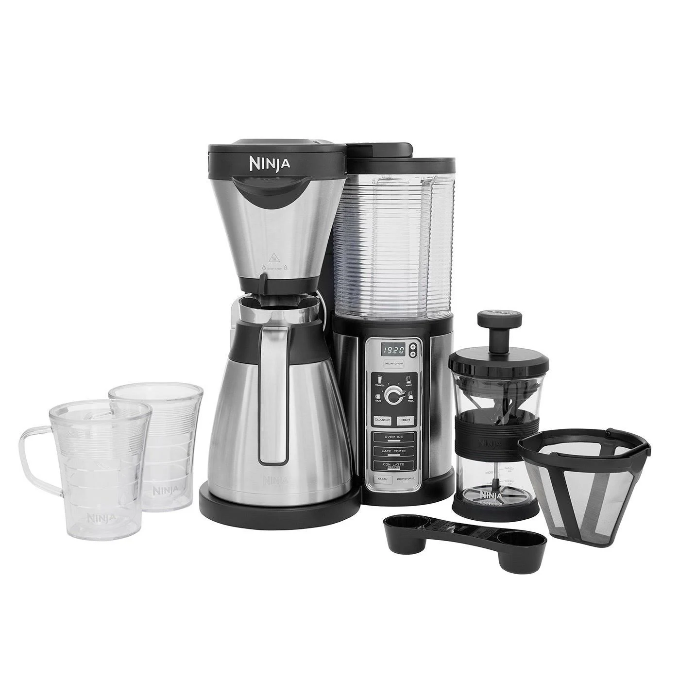Ninja Coffee Bar CF065UK AutoiQ Brewer with Thermal Carafe 220 Volts