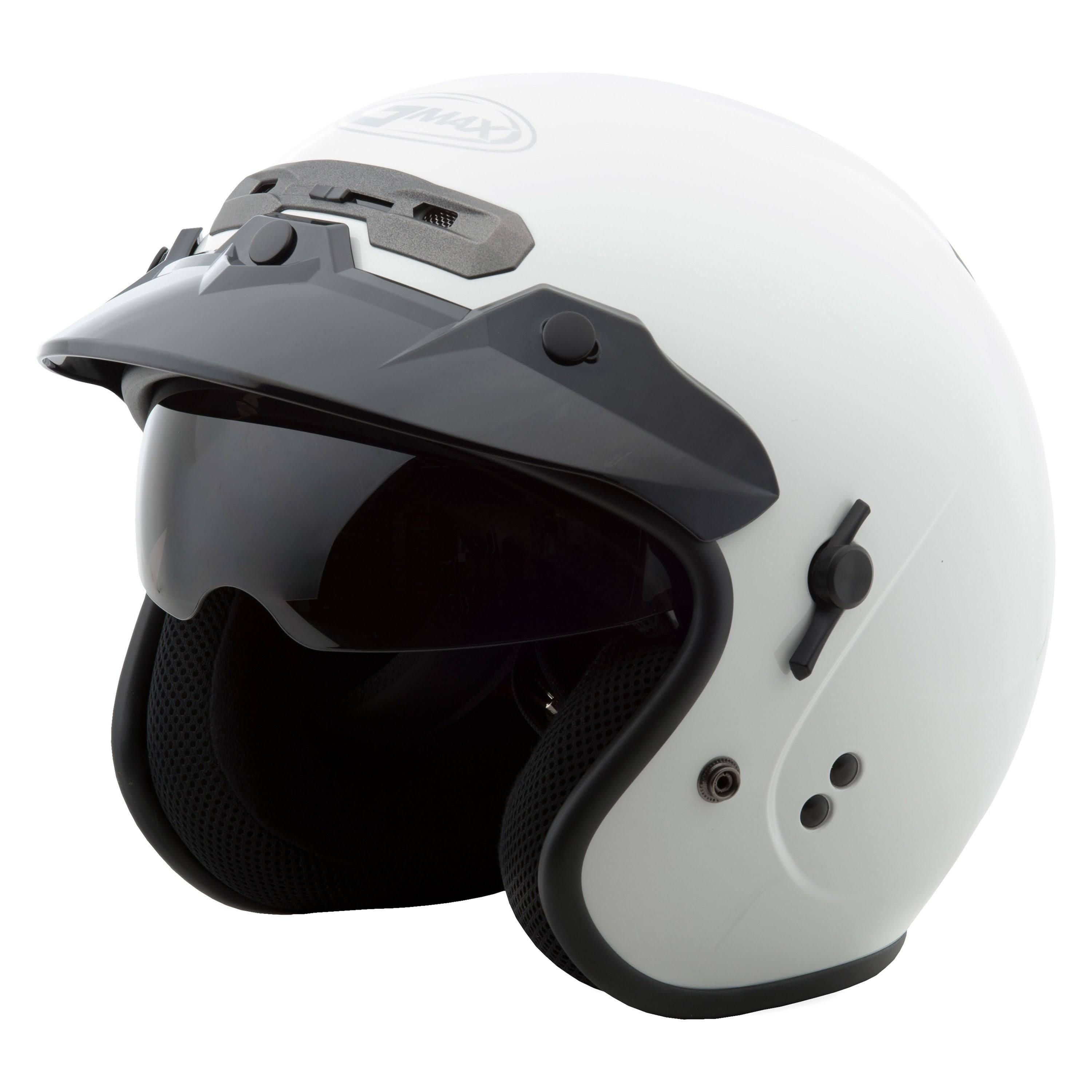 GMAX GM-32 Open-Face Helmet Pearl White 