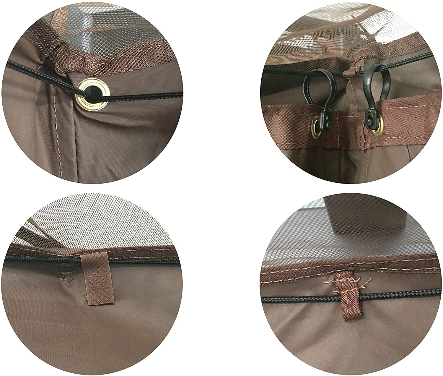 ALISUN Replacement Mosquito Net for FlatRoof Pergola Mesh Bug Net