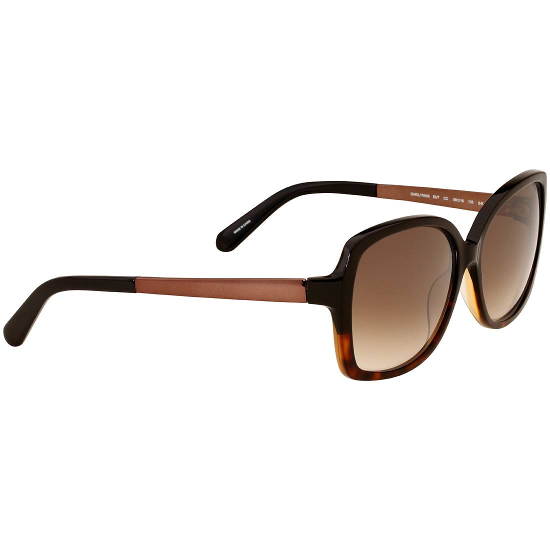 kate spade darilynn black tortoise sunglasses