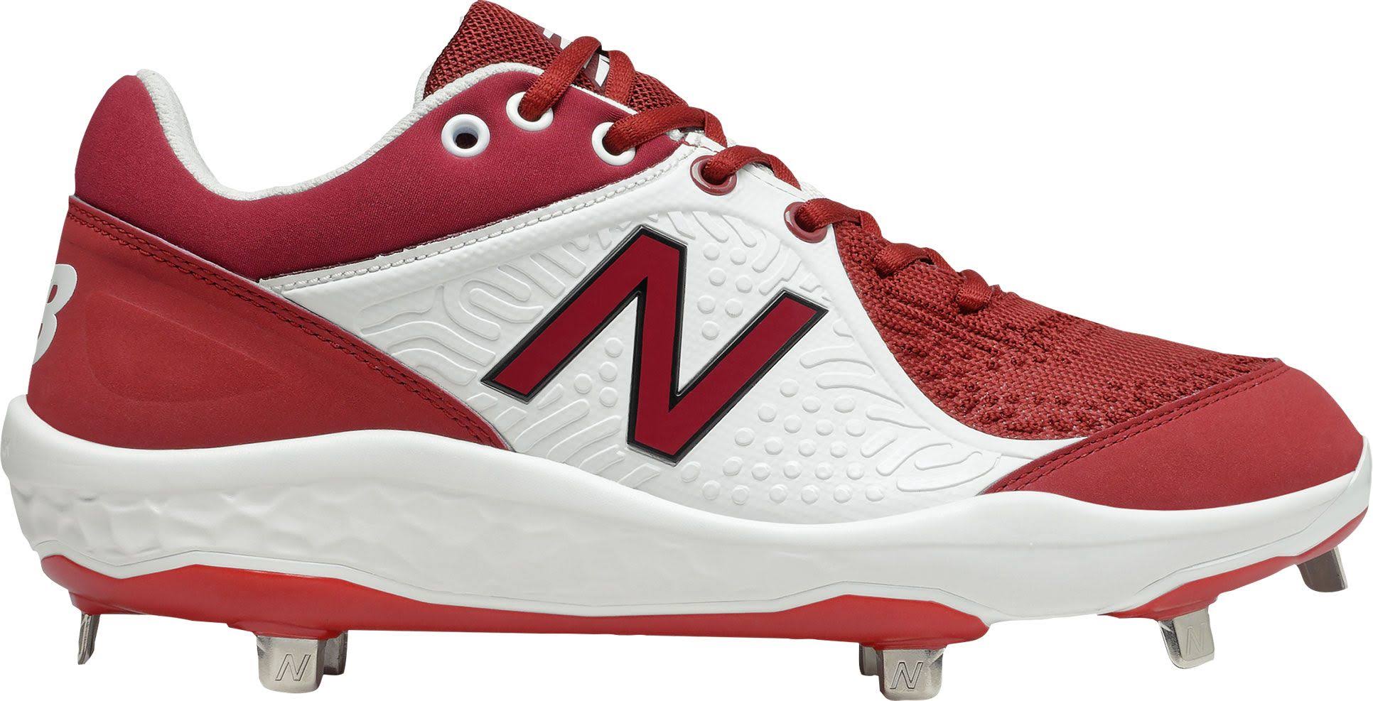 new balance baseball cleats maroon