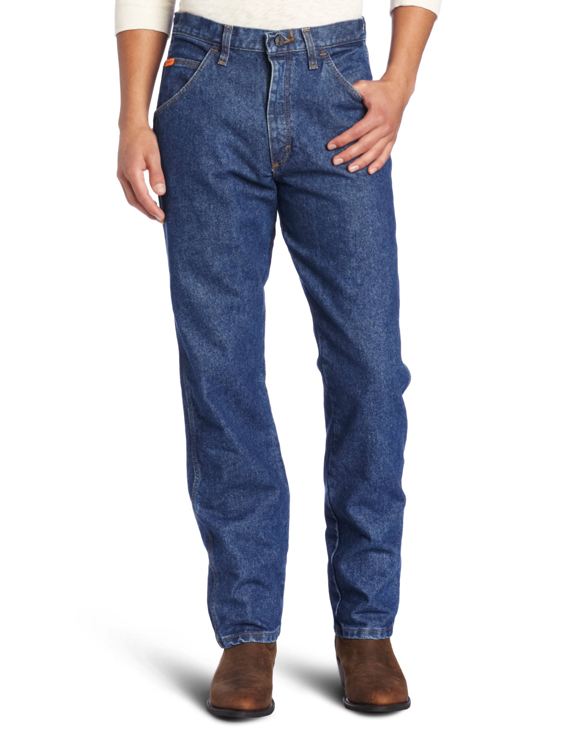 wrangler flame resistant relaxed fit jean