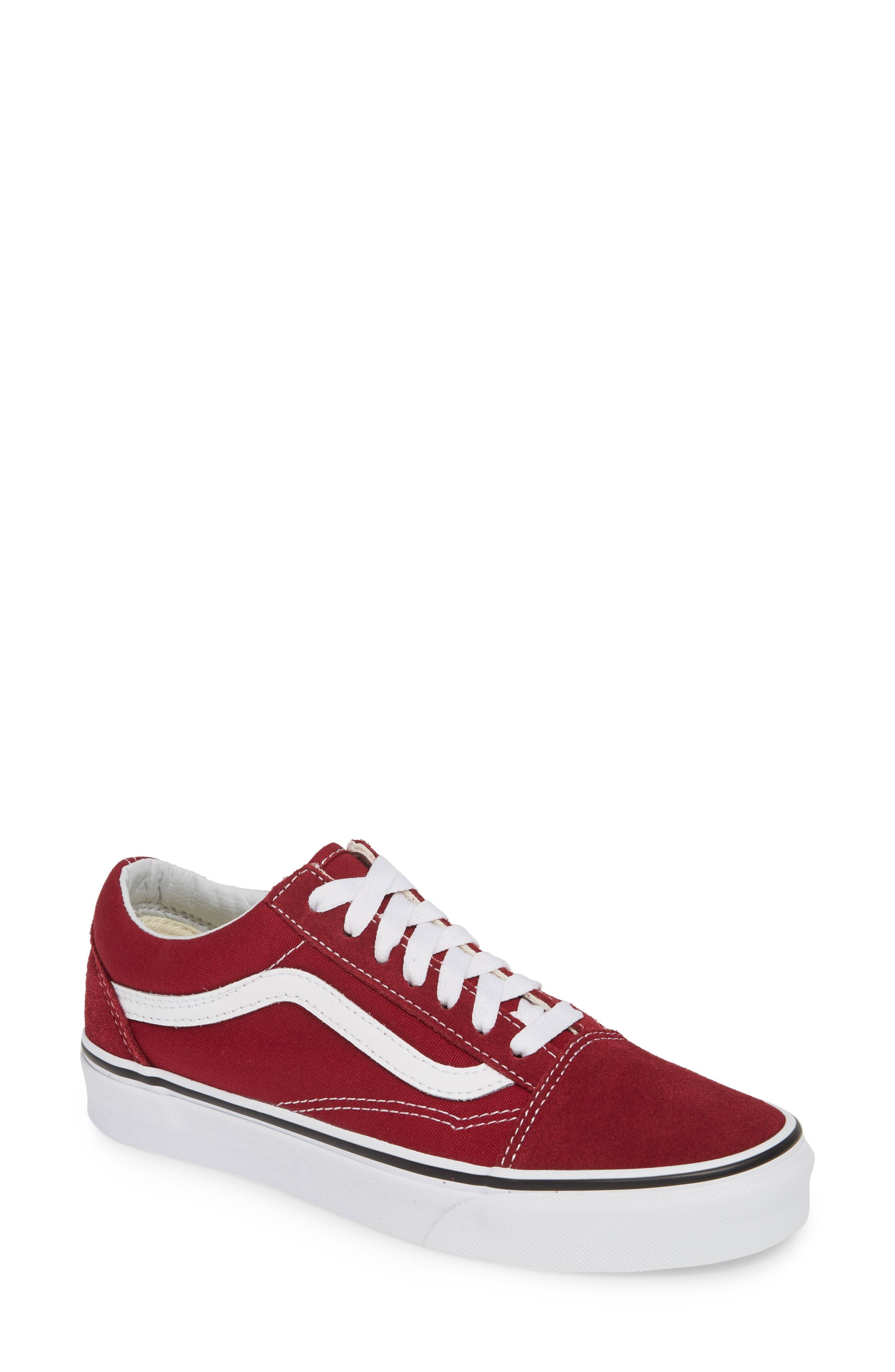 vans old skool rumba red