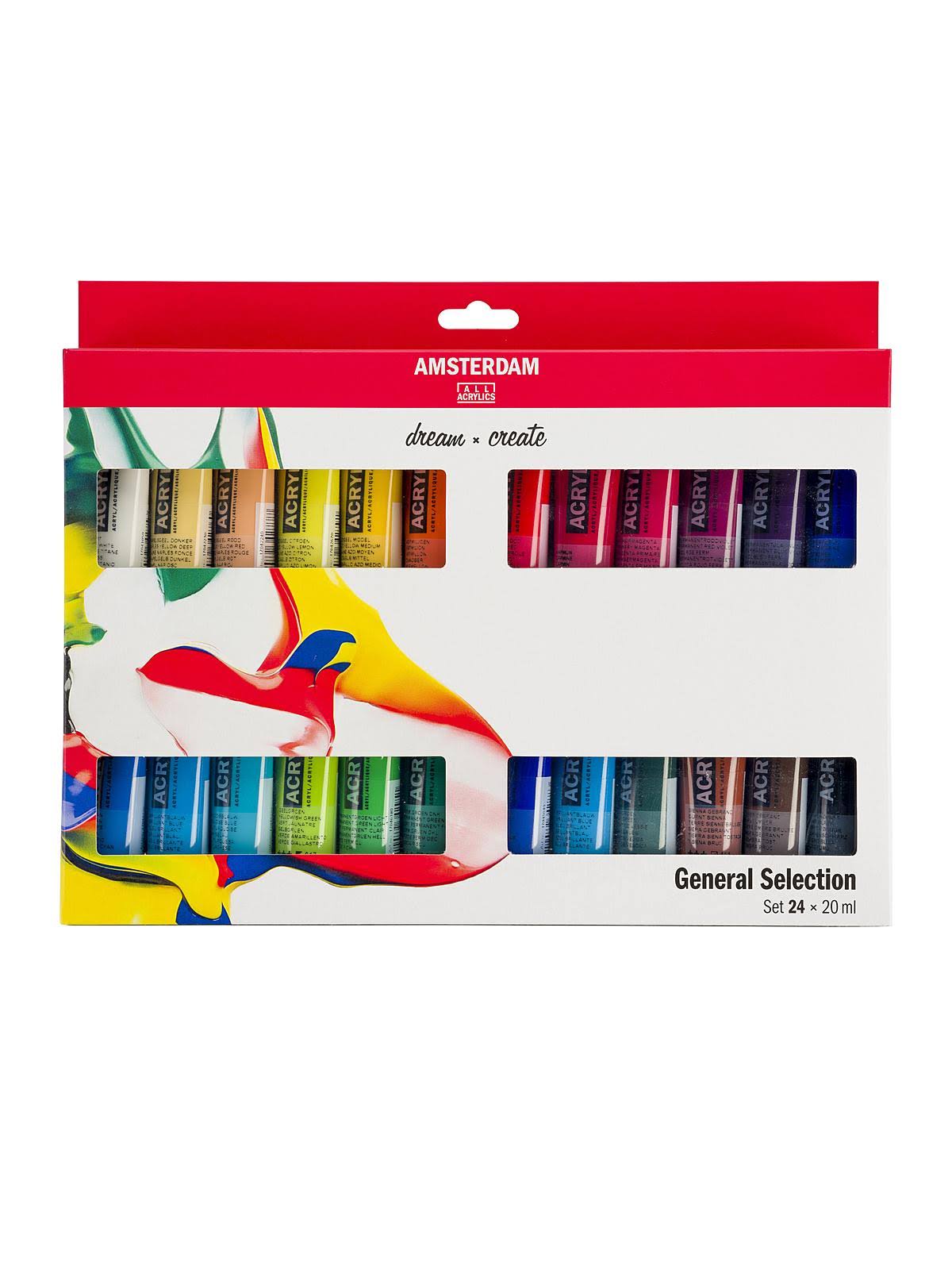 Amsterdam Standard Acrylic Paint, 24 Color Set - My Leather Swear