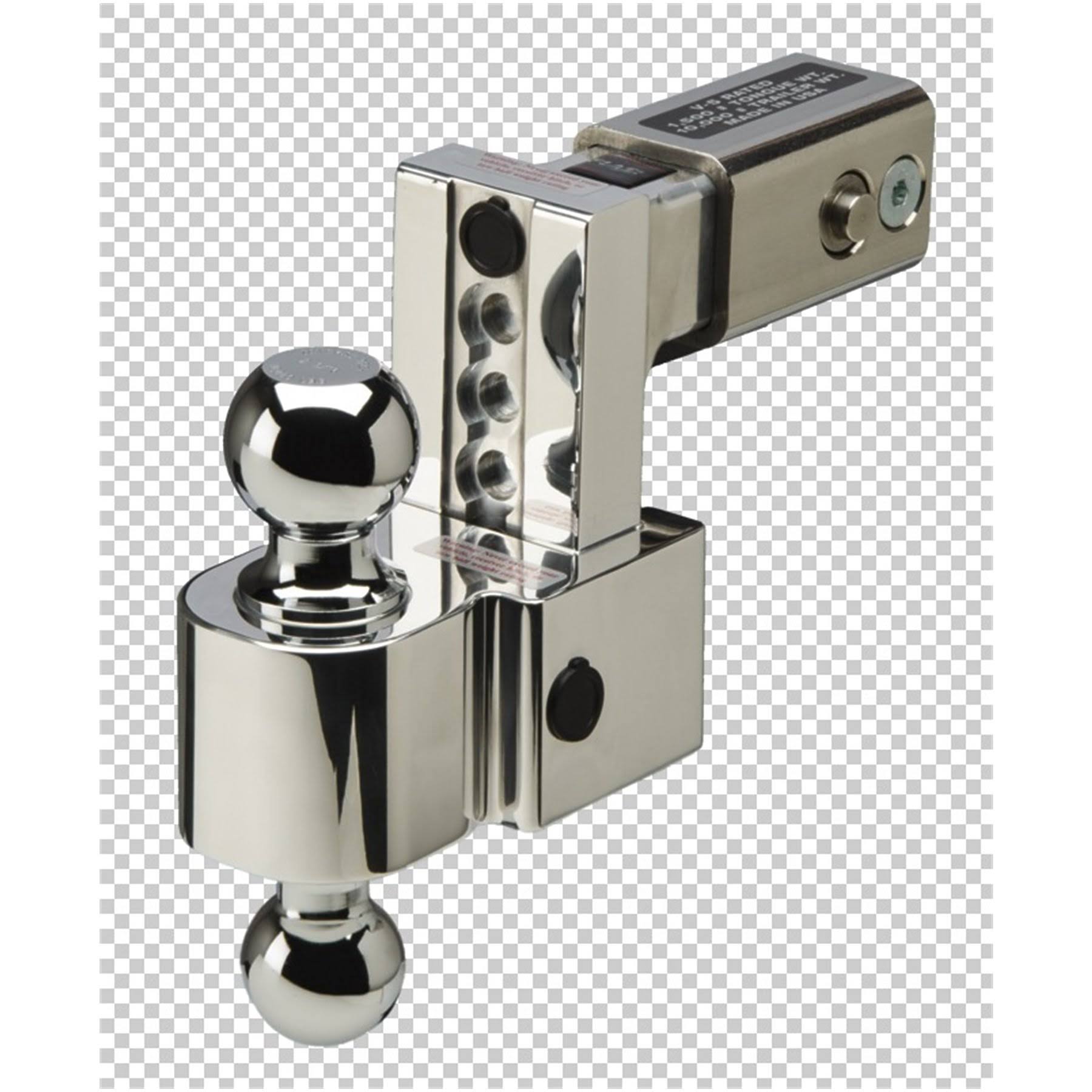 Fastway DTALBM6425 2.5 Shank Adjustable Locking Double Ball Hitch My