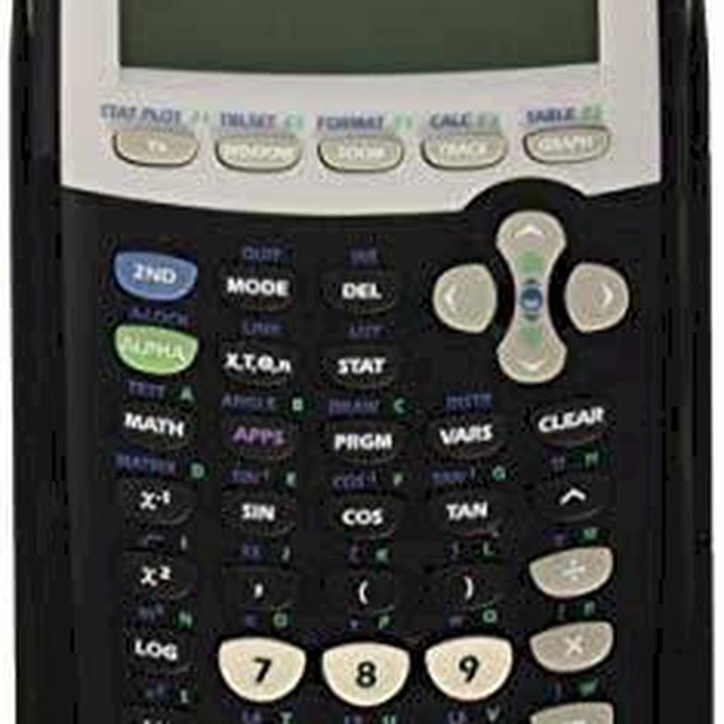 Texas Instruments Ti-84 Plus Graphics Calculator, Black - My Leather Swear