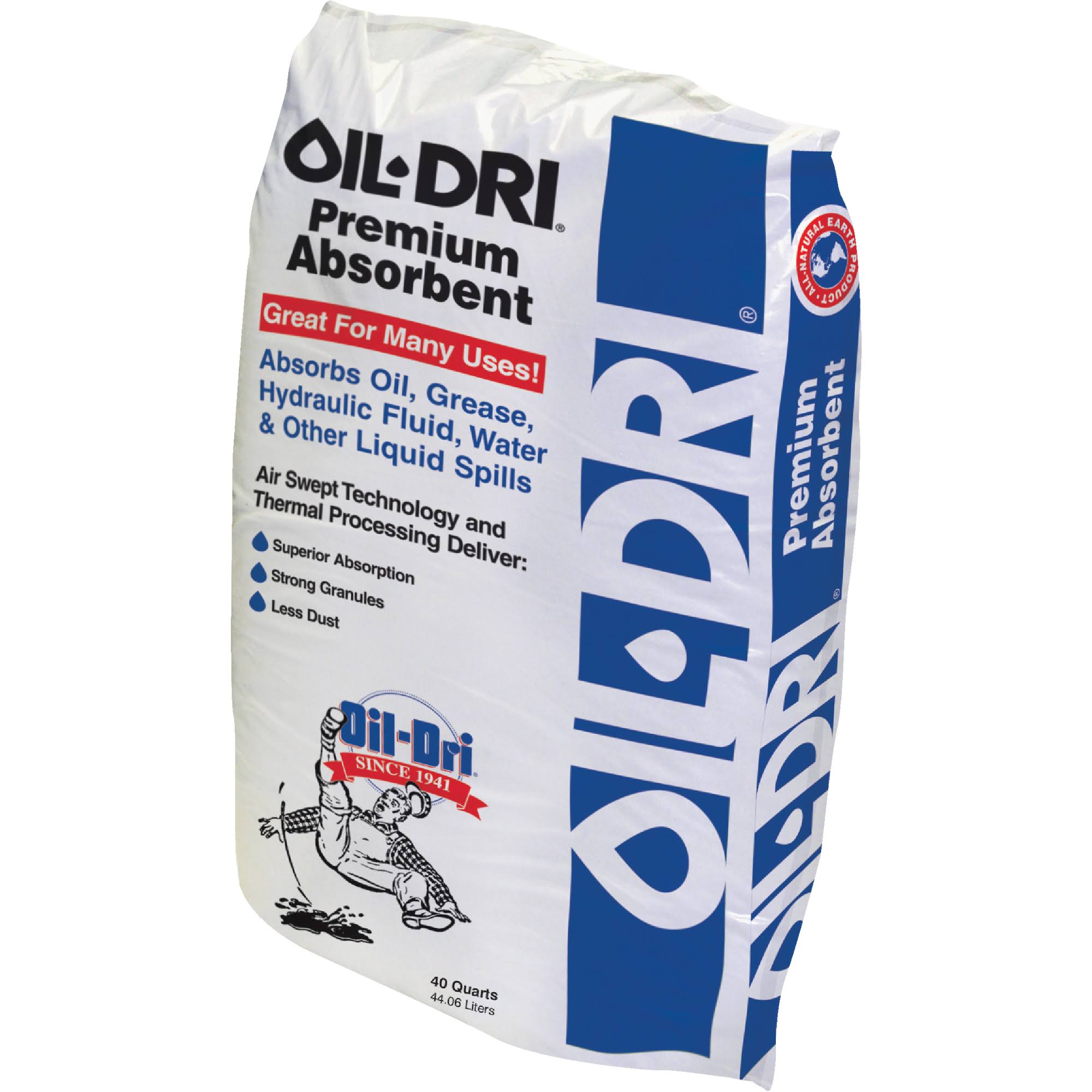 OilDri 40qt Oil Absorbent My Leather Swear