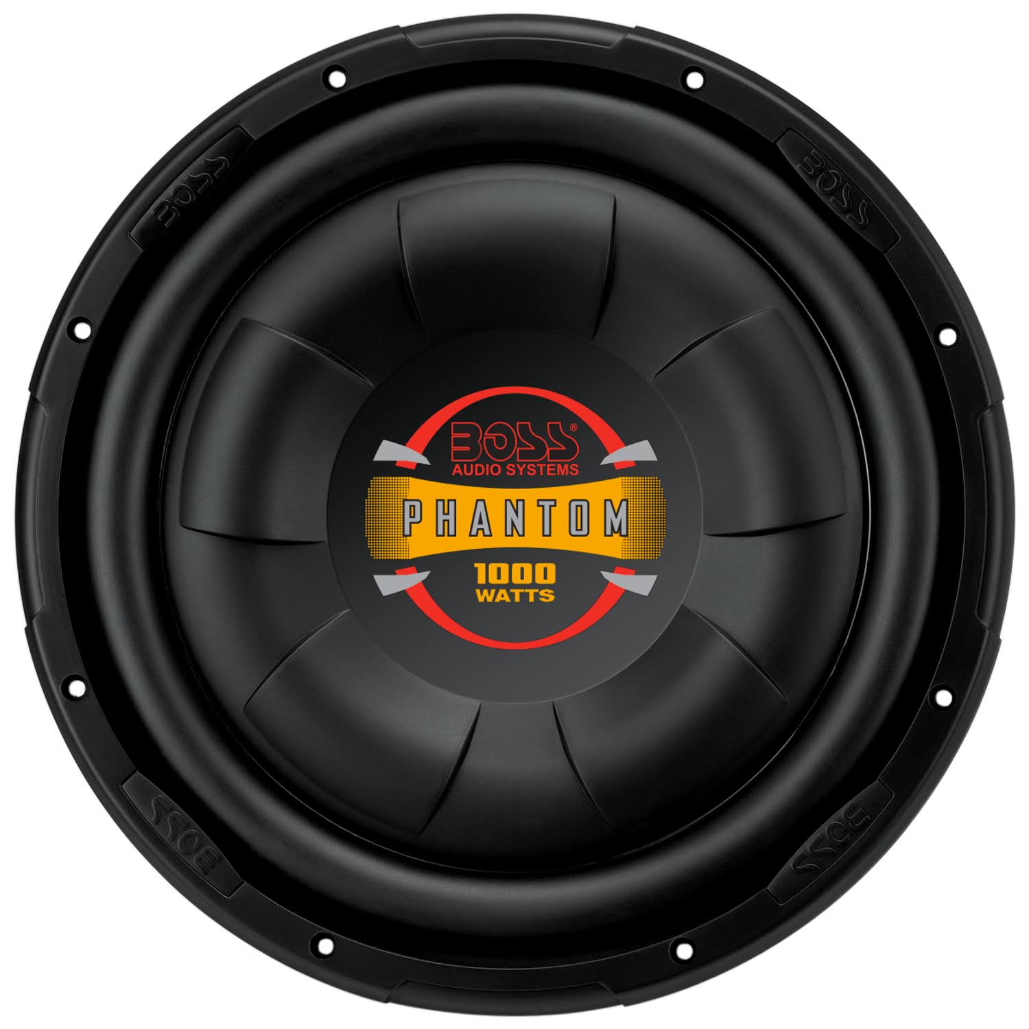 Boss Audio D12f Diablo 12in Flat Subwoofer 4Ohm My Leather Swear