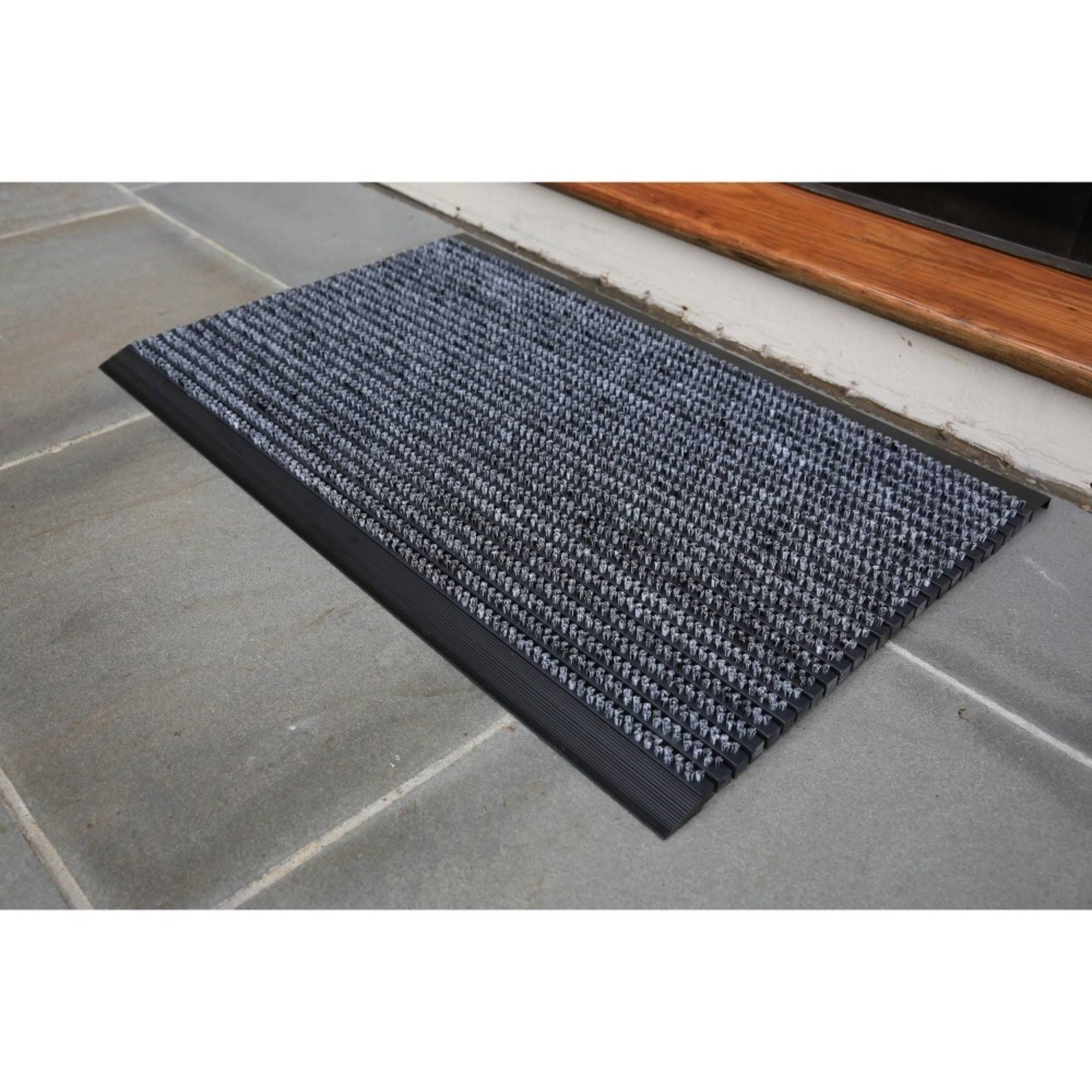 Mats Inc. World's Best Ultimate Outdoor Bristle Entrance Mat Gray, 2