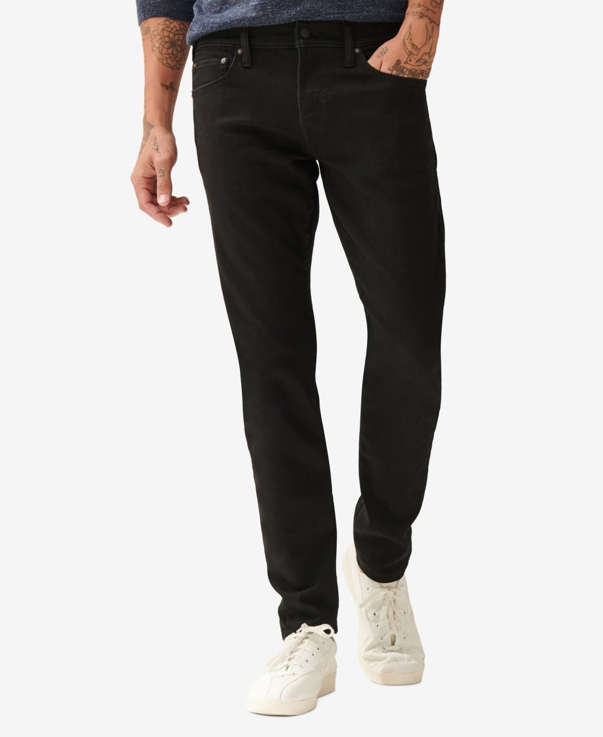 Lucky Brand Men's 110 Slim Advanced Stretch Jean - Black - My Leather Swear