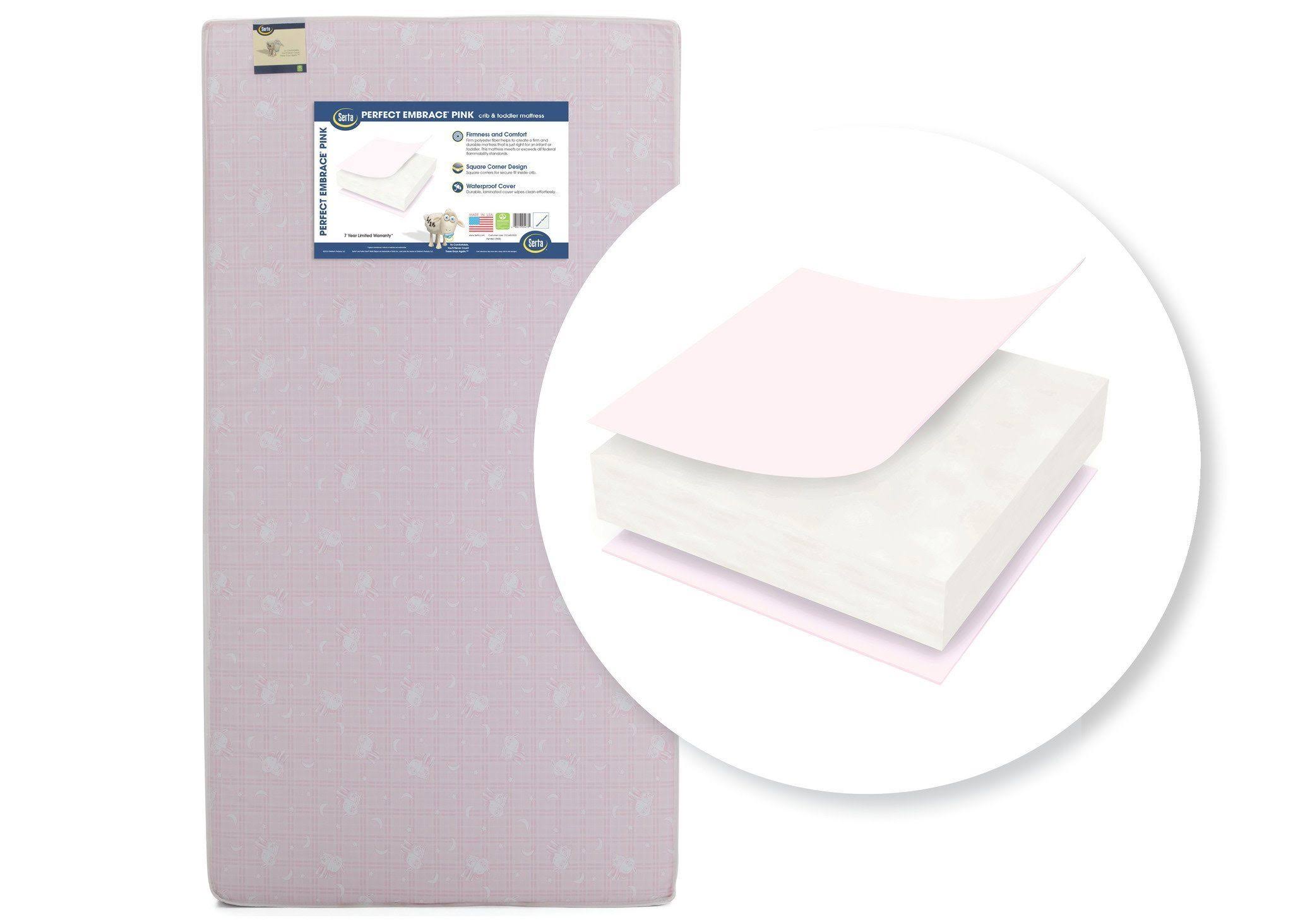 serta perfect embrace crib and toddler mattress review