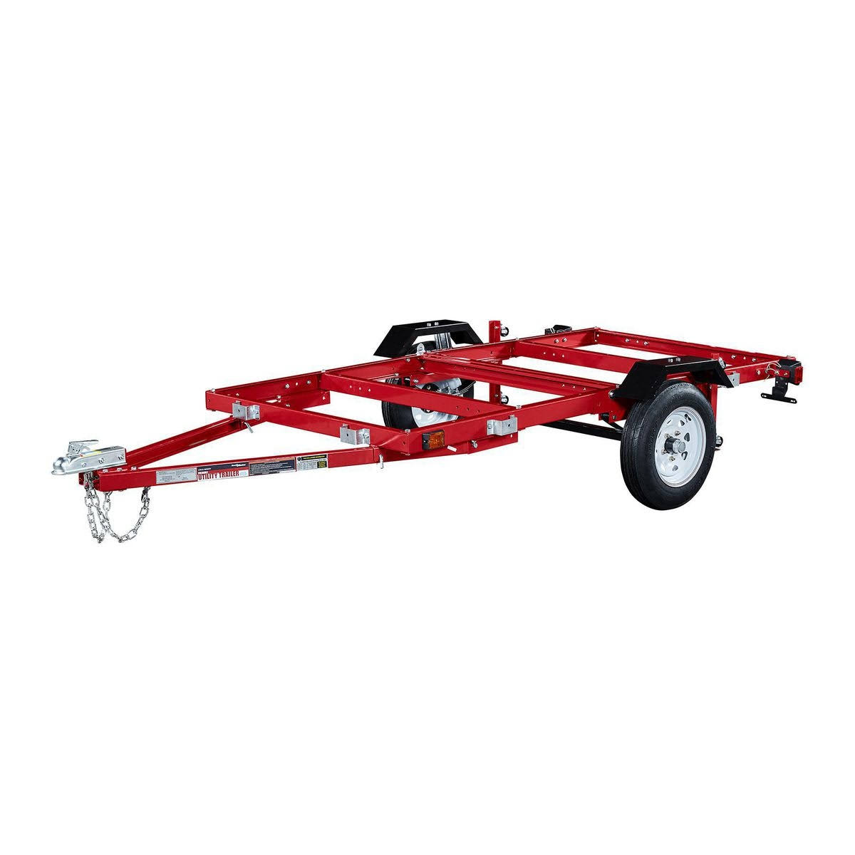 HAUL-MASTER 1720 lb. Capacity 48 in. x 96 in. Super Duty Folding ...