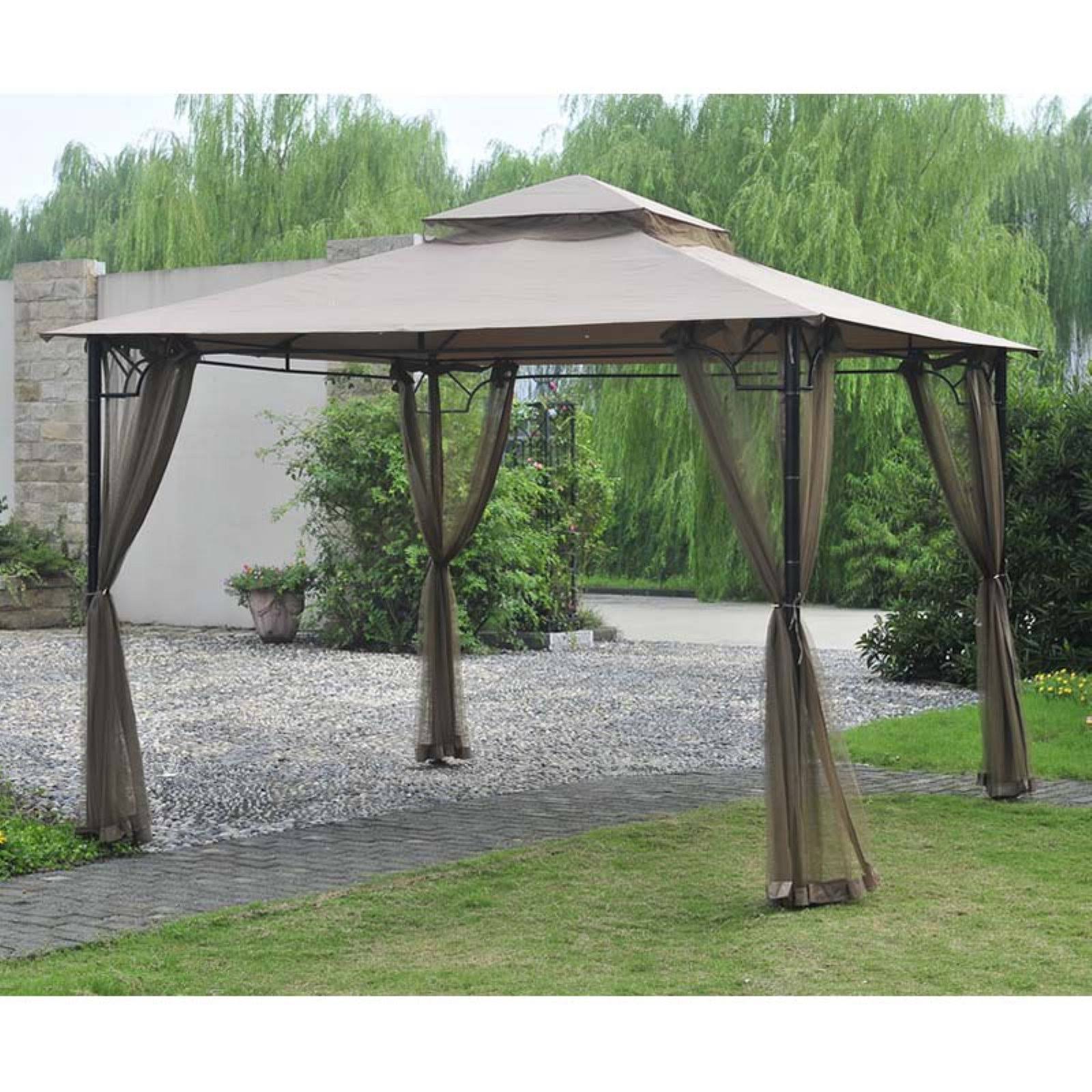 Sunjoy Replacement Canopy Set for L-GZ136PST-F 10x10 Claremont Gazebo ...