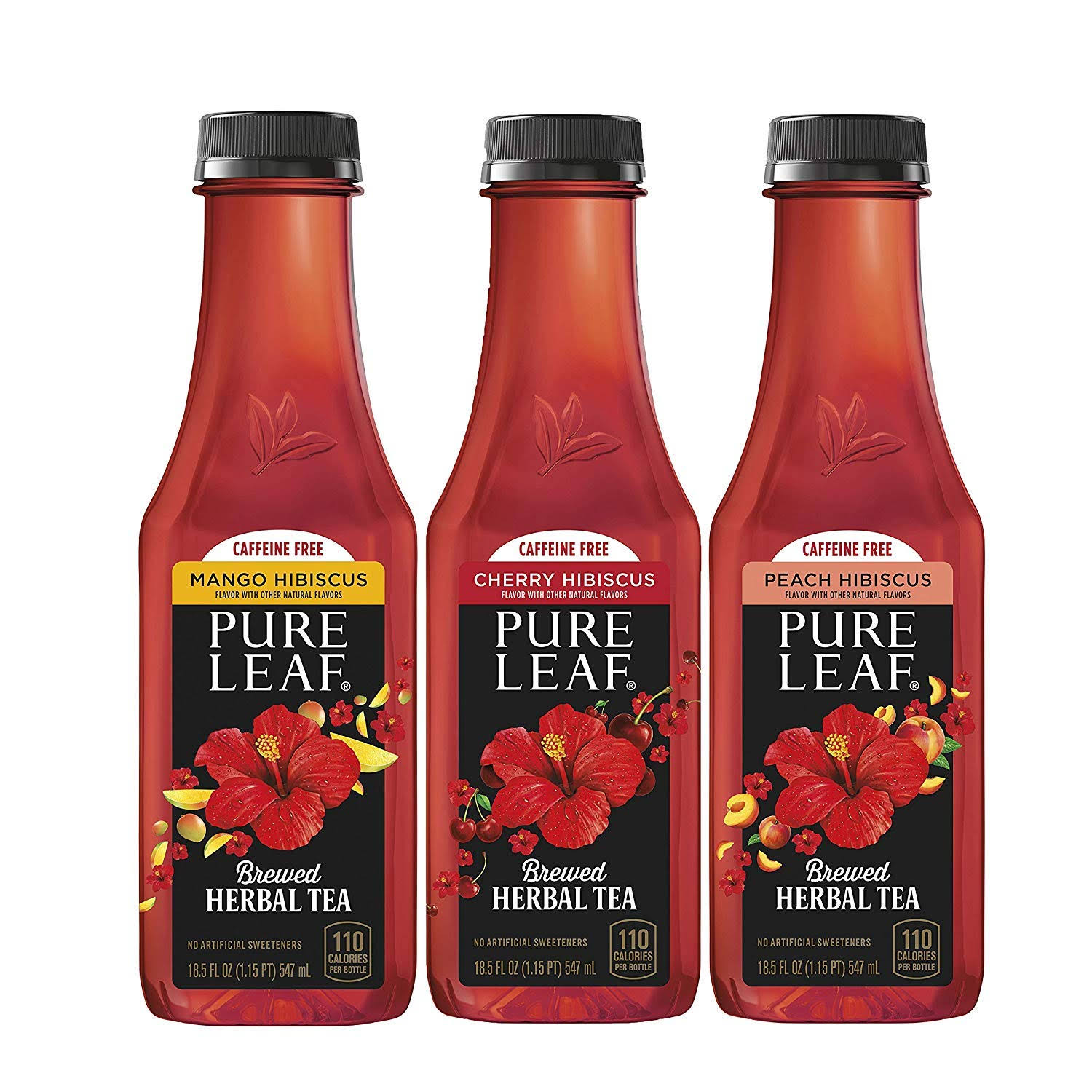 Pure Leaf, Herbals Variety Pack, 18.5 fl oz. Bottles (12 Pack) wgl05