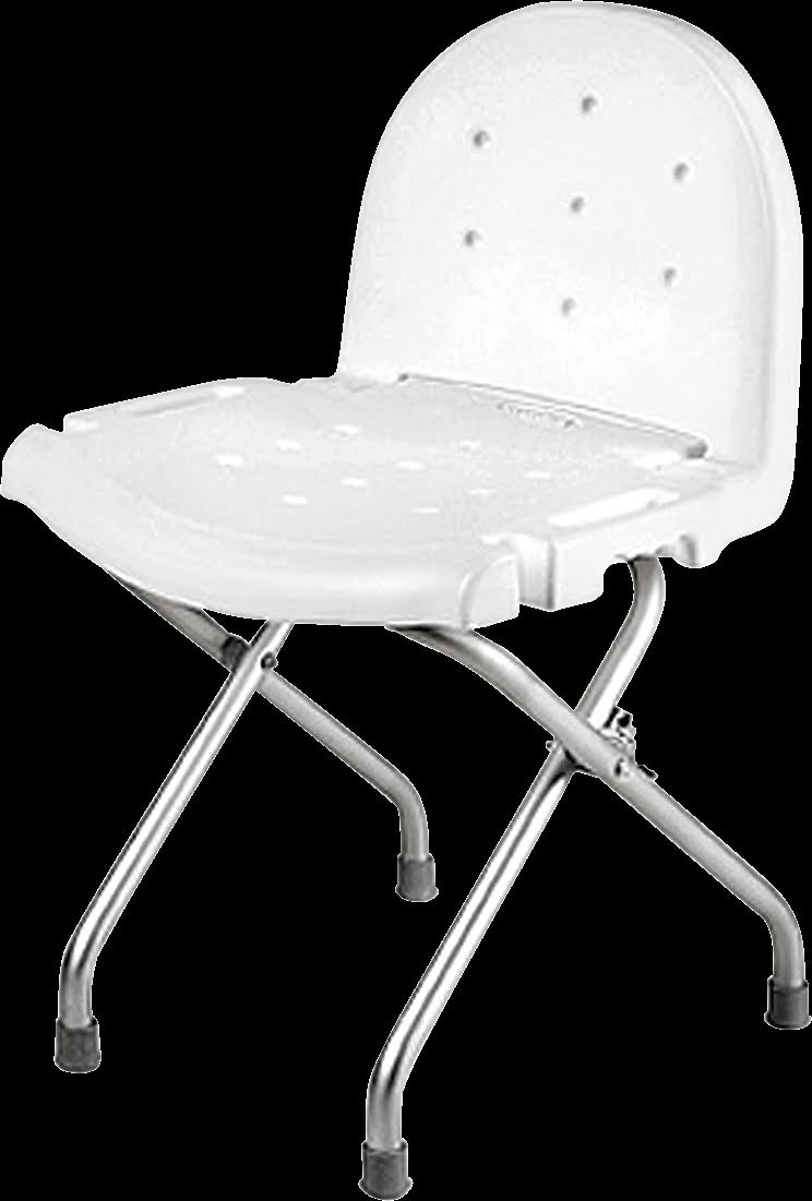 Invacare Folding Shower Chair with Back EVEPANDA