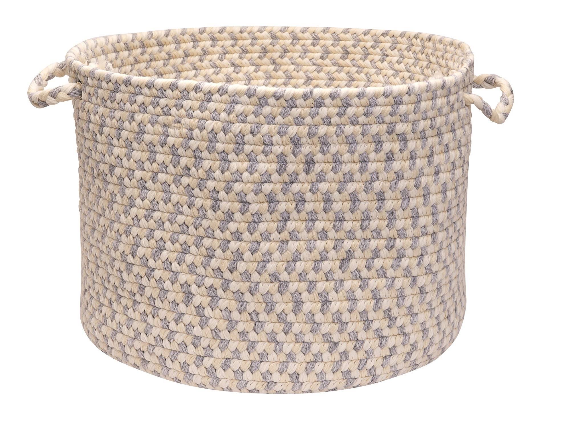 Colonial Mills EM49A018X018 Elmwood Stonewash 18"x12" Storage Basket