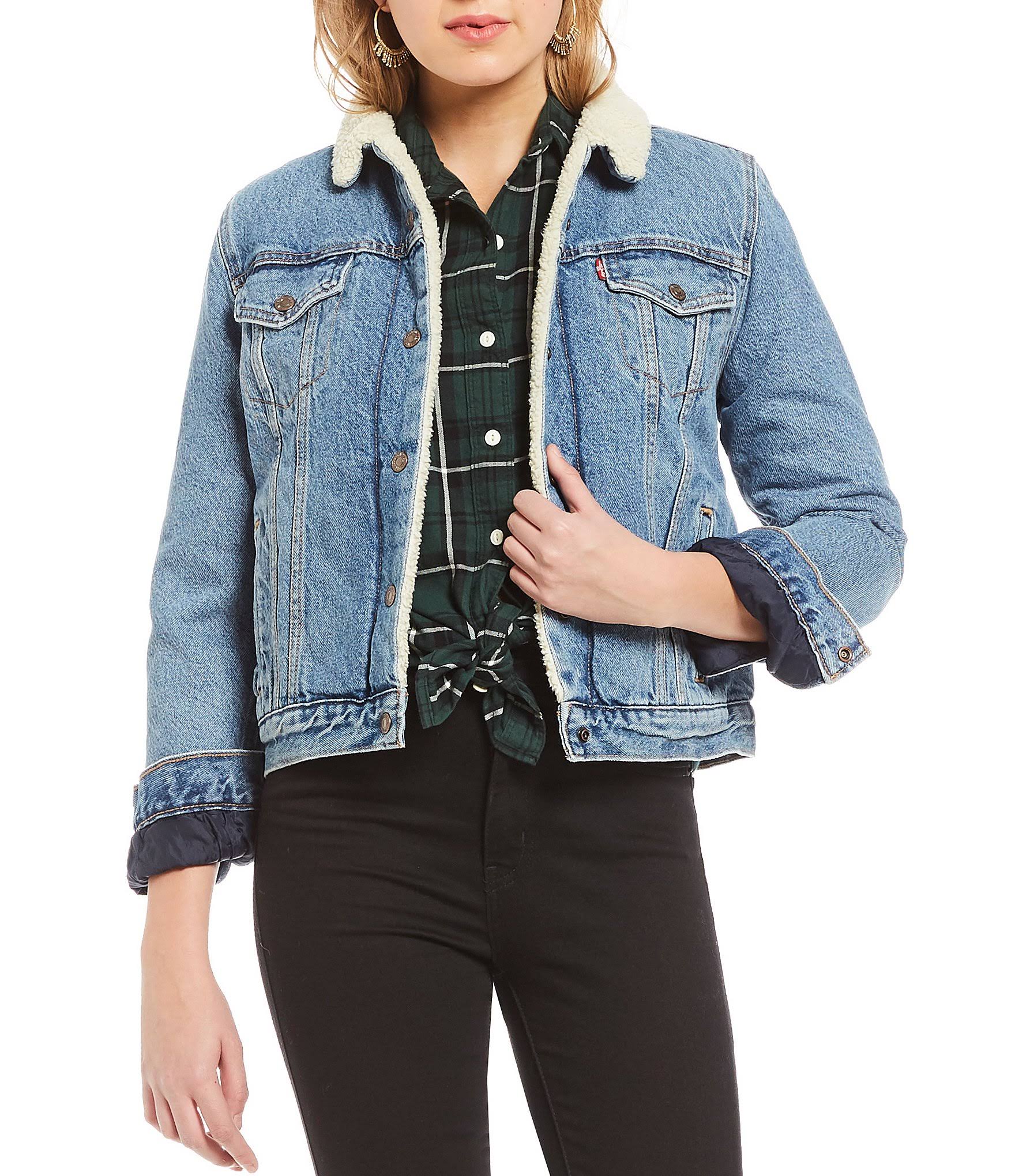 Original Sherpa Trucker Jacket - Blue 
