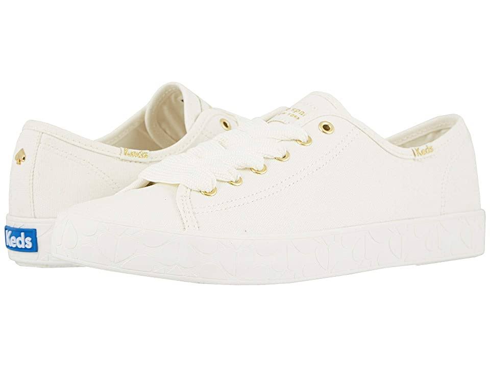 keds x kate spade kickstart logo foxing sneakers