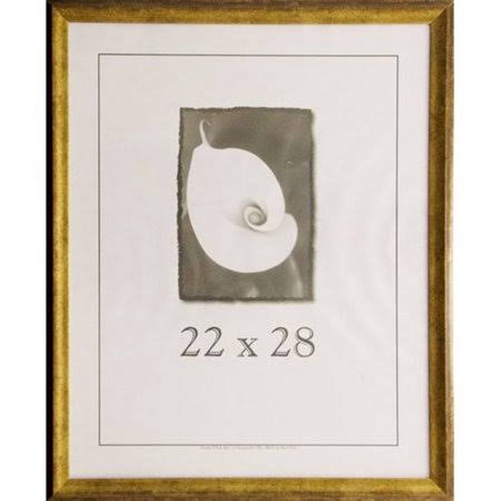 Frame USA Verona Narrow Picture Frame, Bronze Zoomfigy
