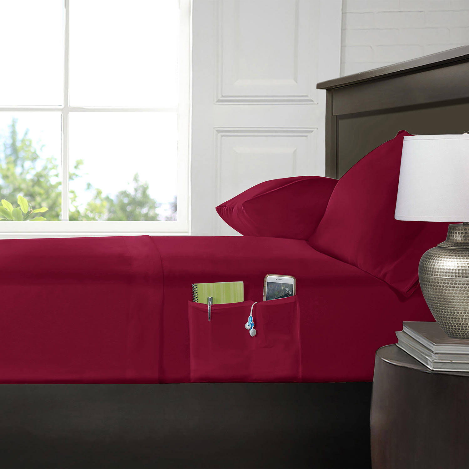 smart-pockets-microfiber-sheet-set-burgundy-zoomfigy