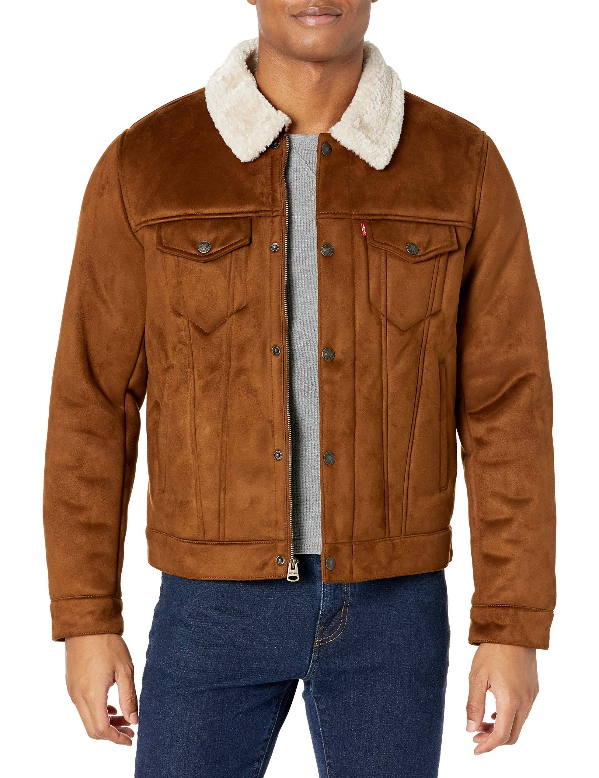 Levi's Men's Faux Leather Sherpa 