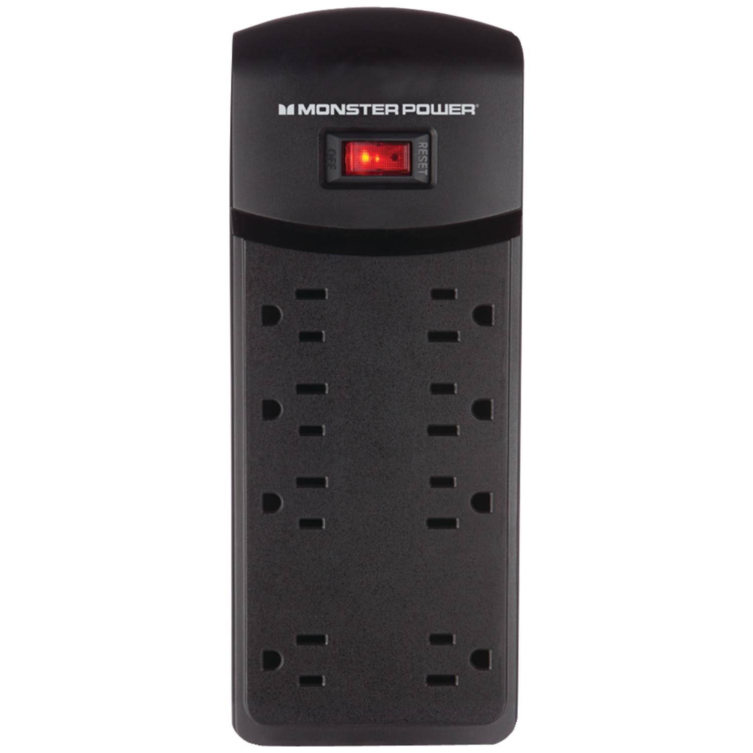 Monster Power 8-Outlet Core Power 800 Usb av Surge Protector with 2 USB ...