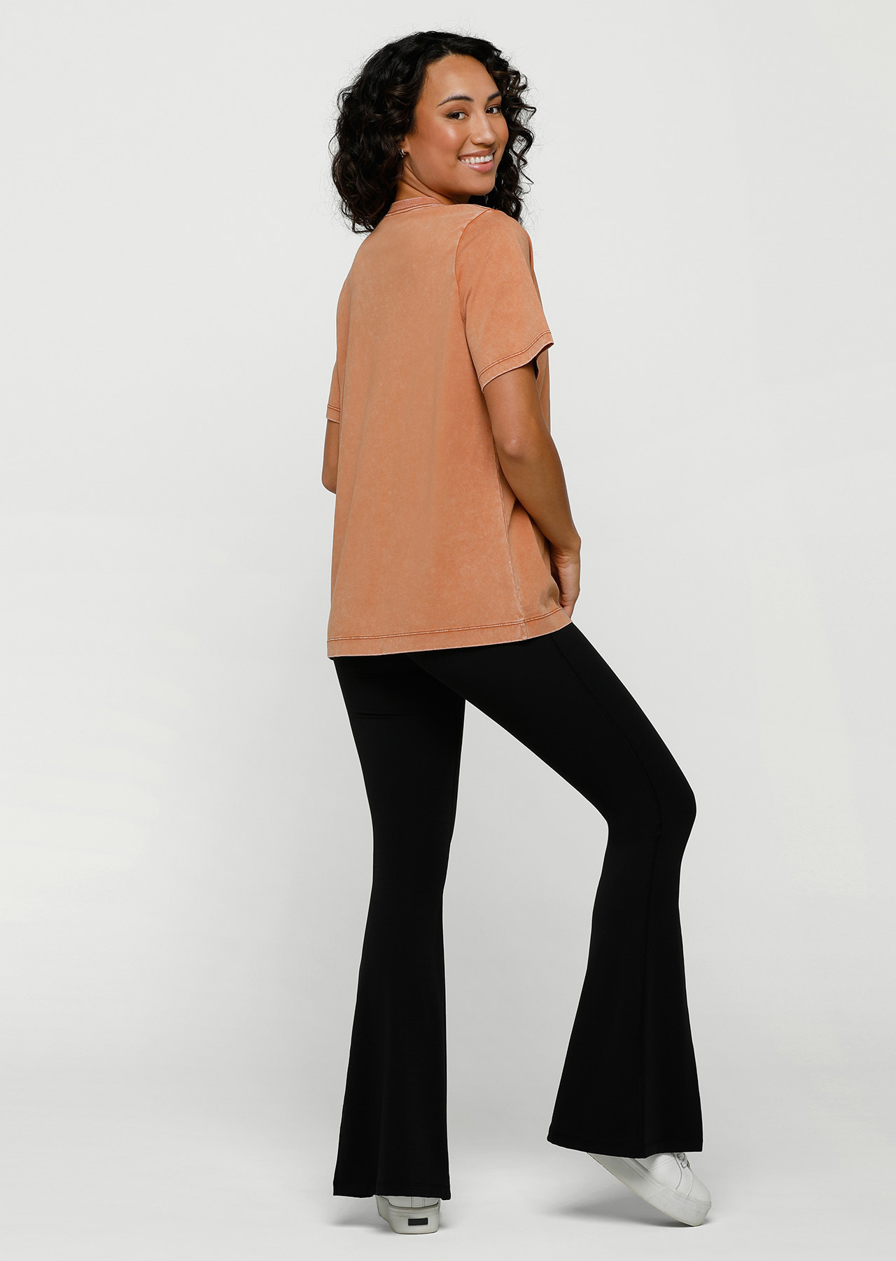 Lorna Jane Moto Washed Tee