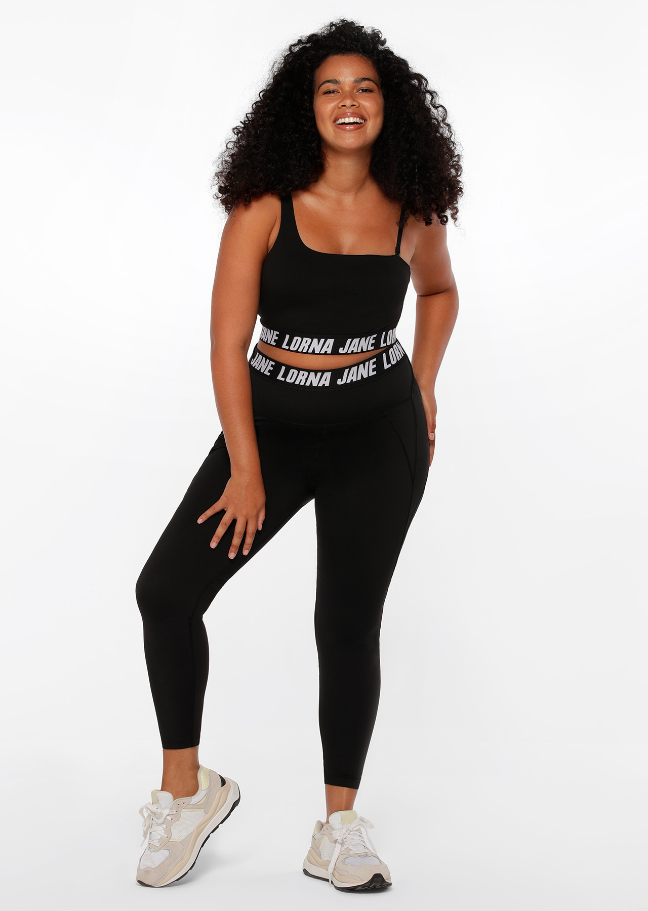 Lorna Jane Relay Booty Phone Ankle Biter Leggings