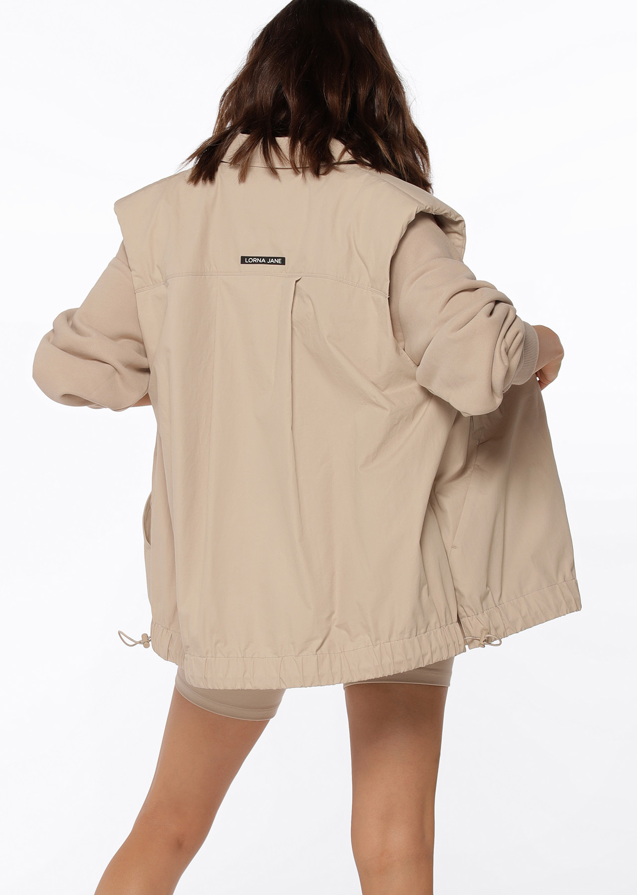 Lorna Jane Throw Over Sleeveless Jacket