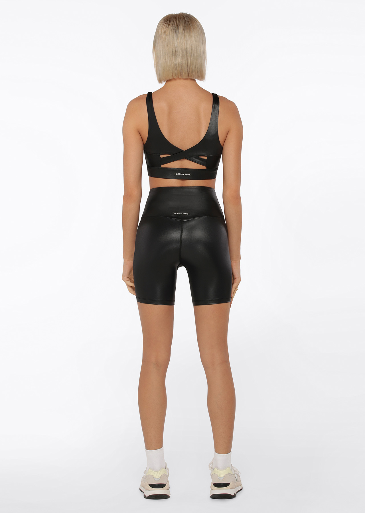 Lorna Jane Wet Look Sports Bra