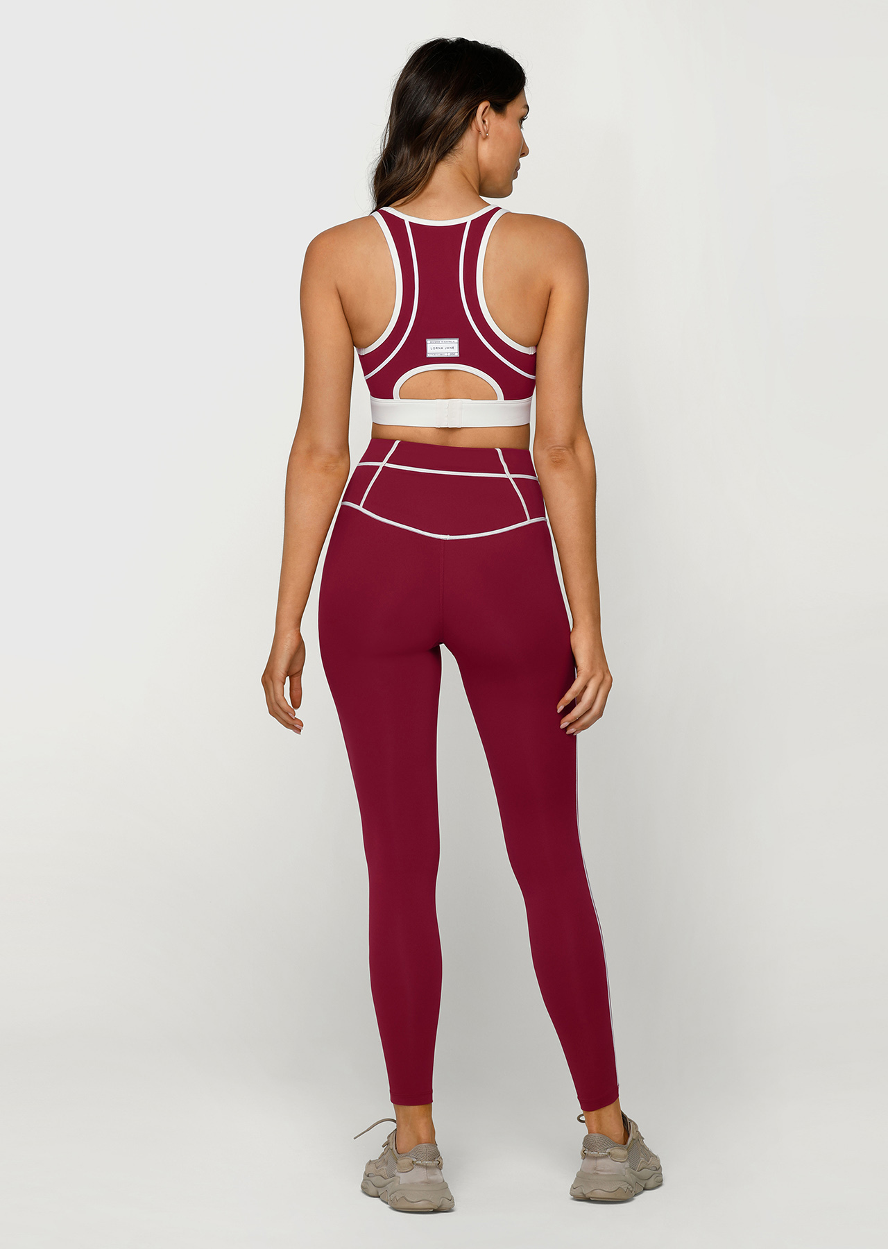 Lorna Jane Contrast Racer Sports Bra
