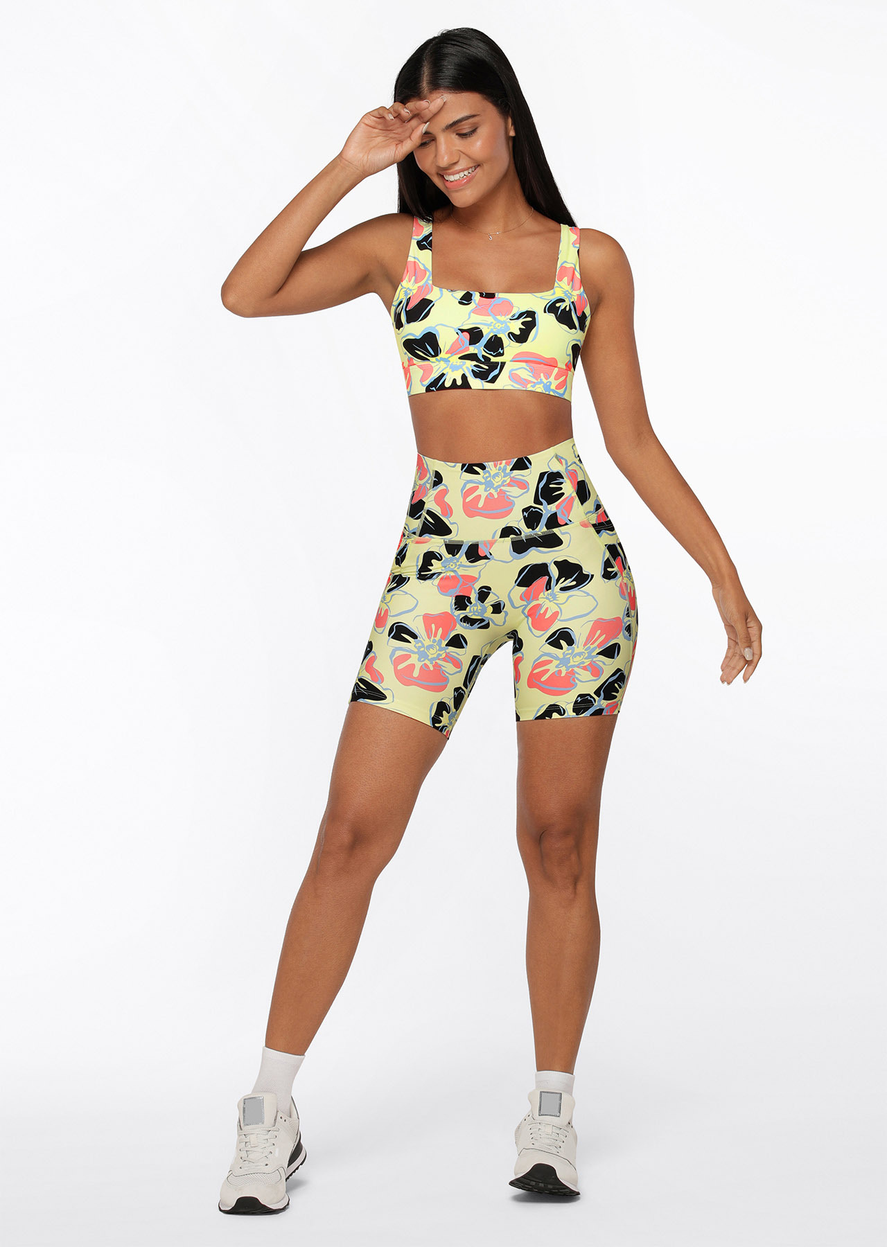 Lorna Jane Hibiscus Sports Bra