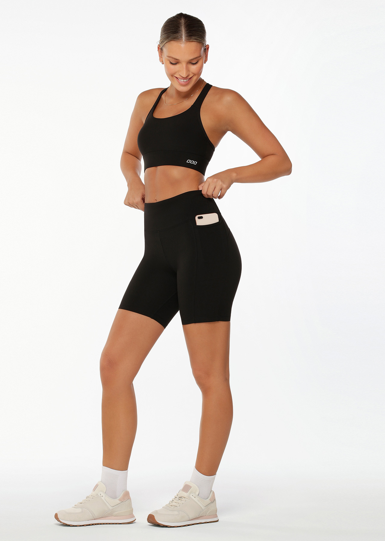 Lorna Jane Amy Phone Pocket Bike Short
