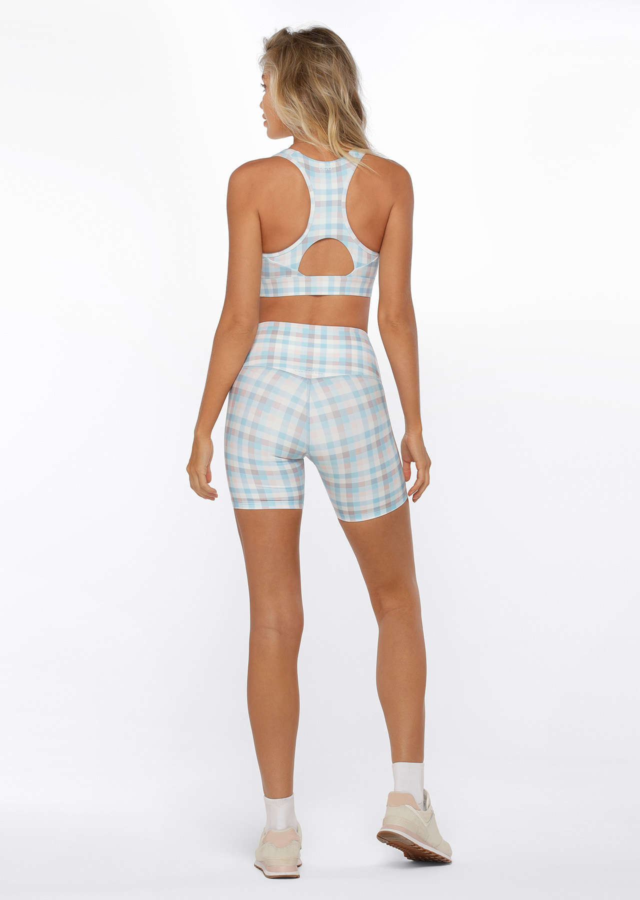 Lorna Jane Sunrise Check Sports Bra