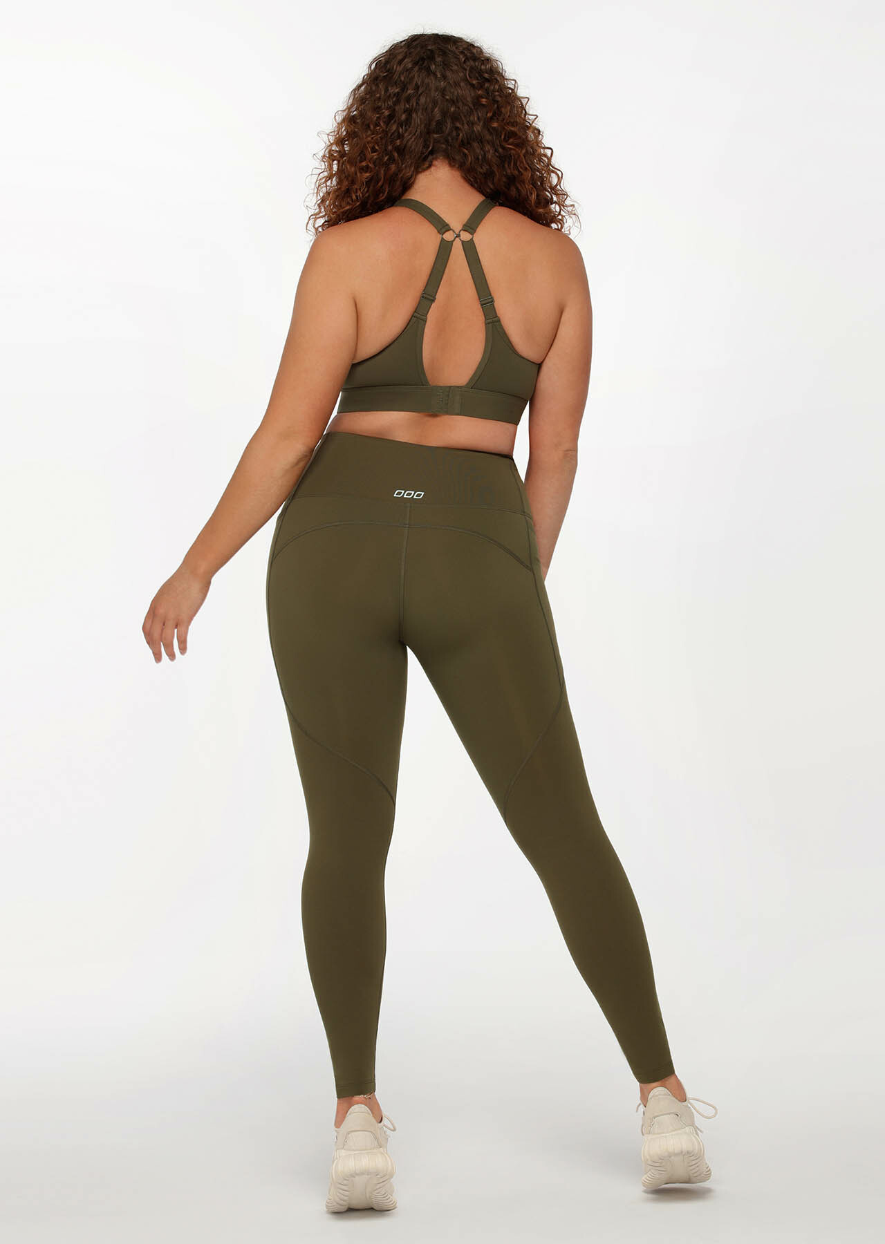 Lorna Jane Scrunch Front Compress Sports Bra