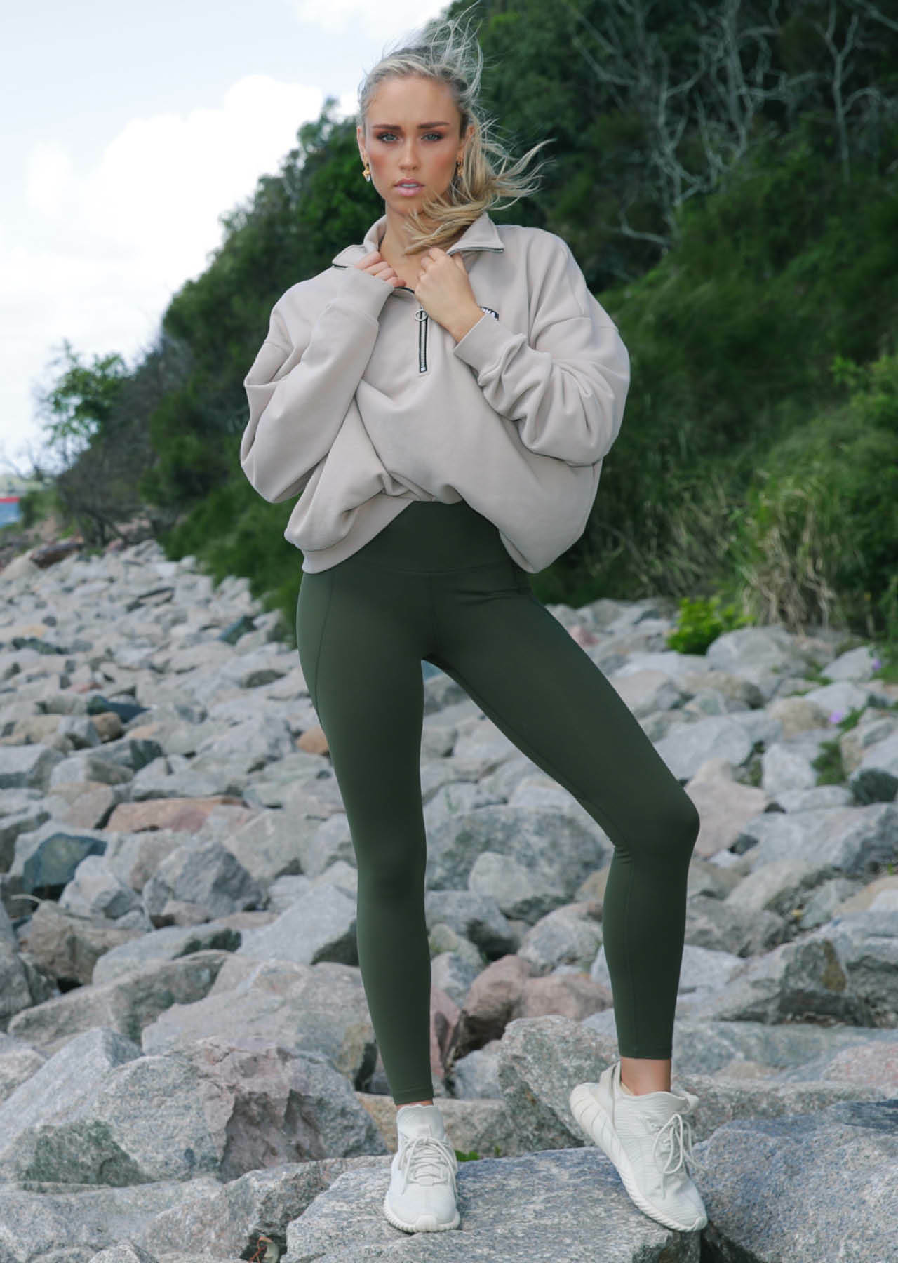 Lorna Jane Amy Winter Thermal Phone Pocket Tech Leggings