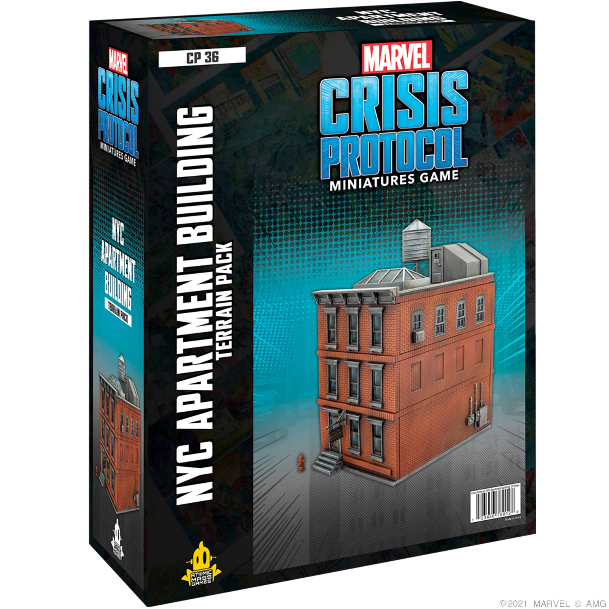 Marvel Crisis Protocol NYC Apartment Building Terrain Thefalconwears