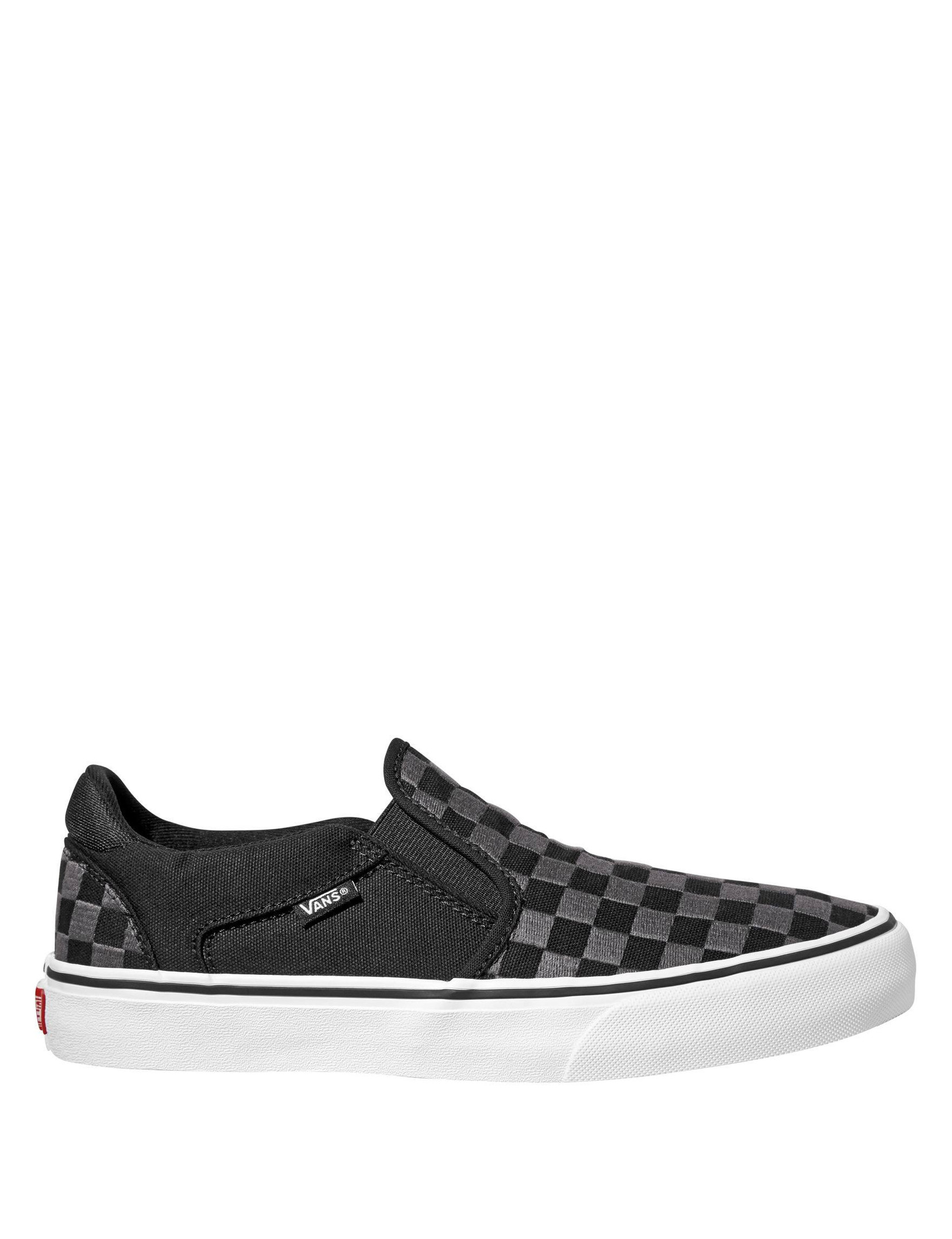 mens asher vans slip ons