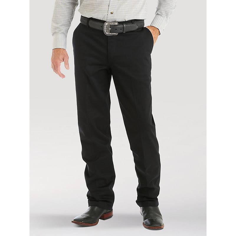 wrangler riata flat front pants