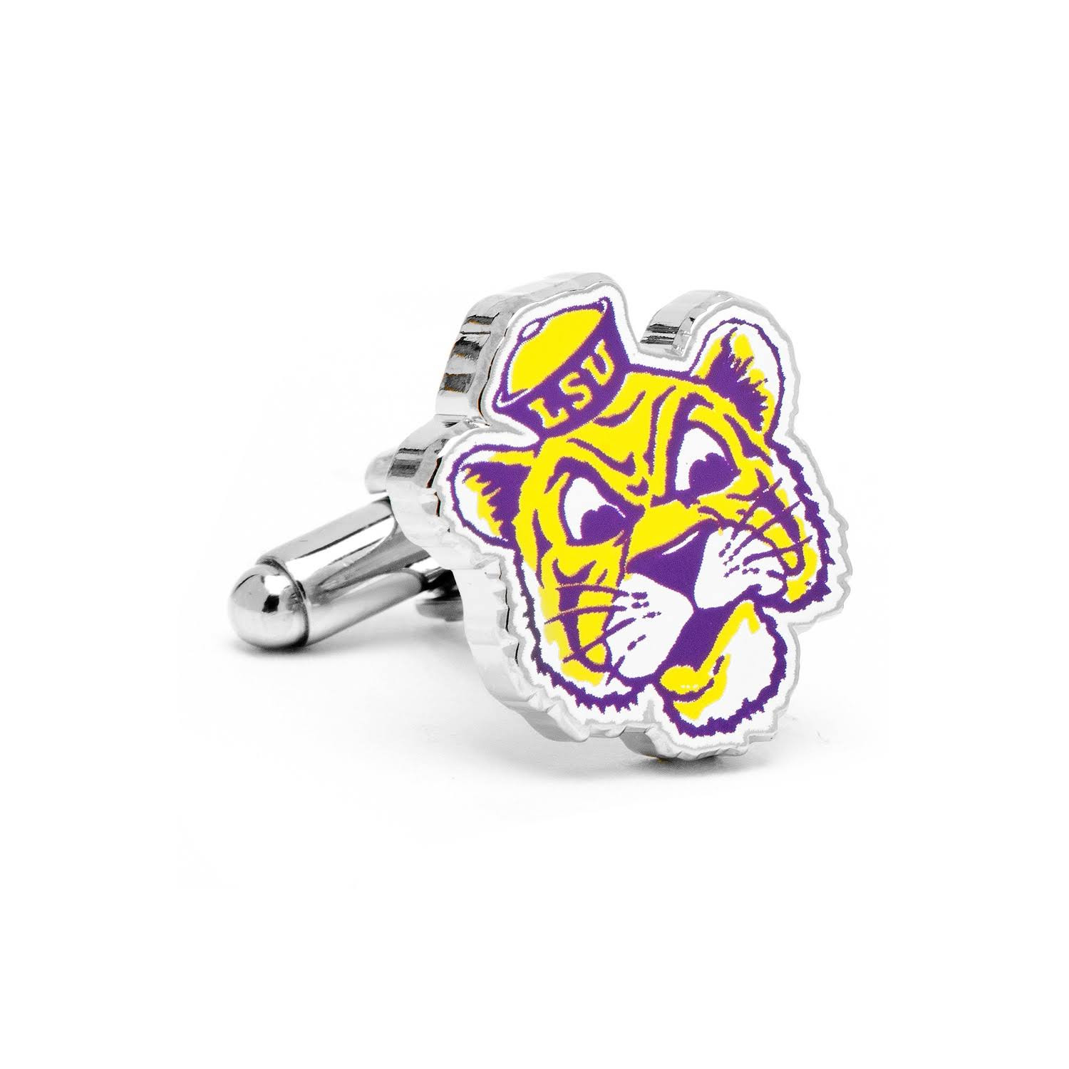 LSU Tigers Vintage Cufflinks - Thefalconwears