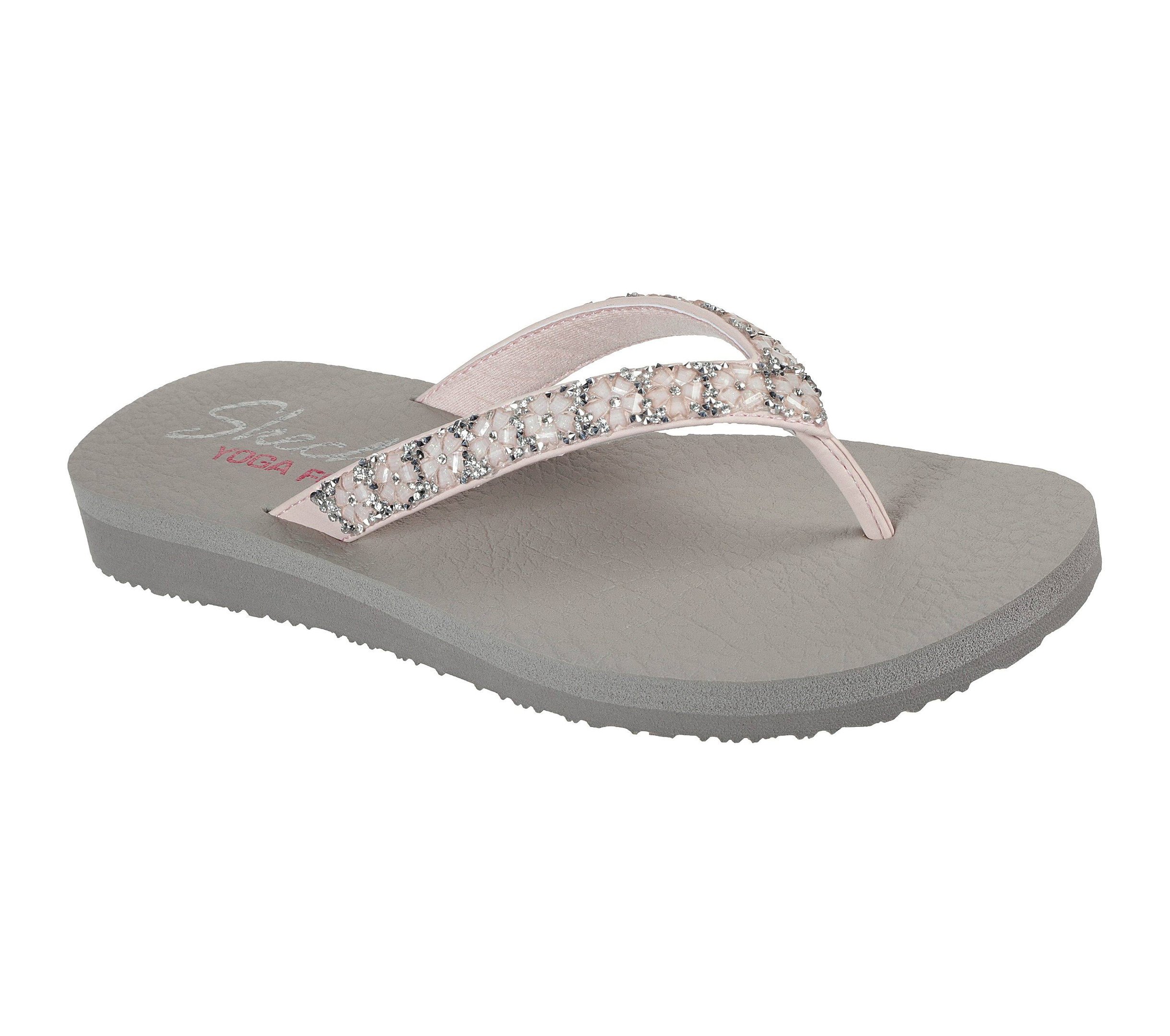 Skechers Women&s Meditation-Daisy Delight Flip-Flop - Thefalconwears