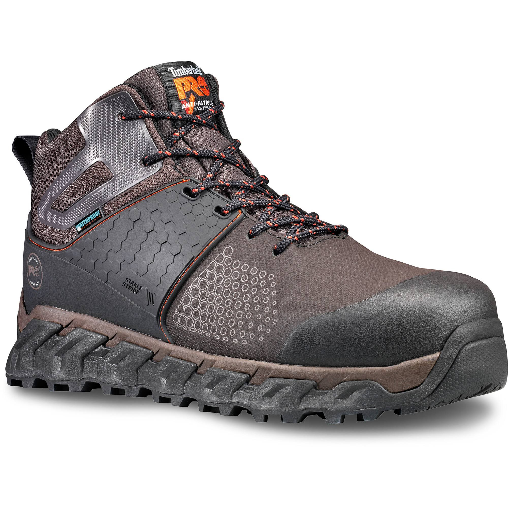 men's pro ridgework composite toe composite plate waterproof safety boots