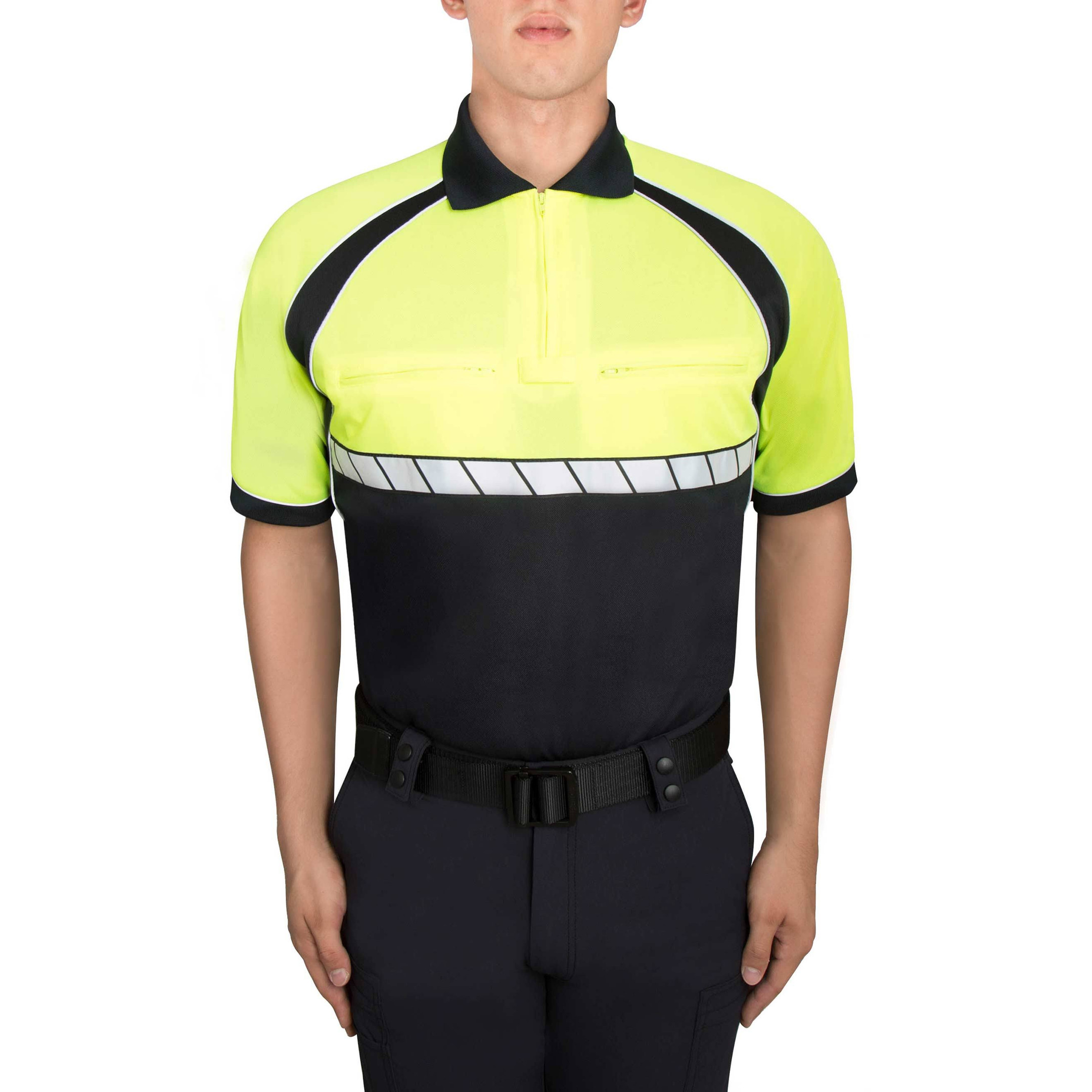 blauer colorblock performance polo