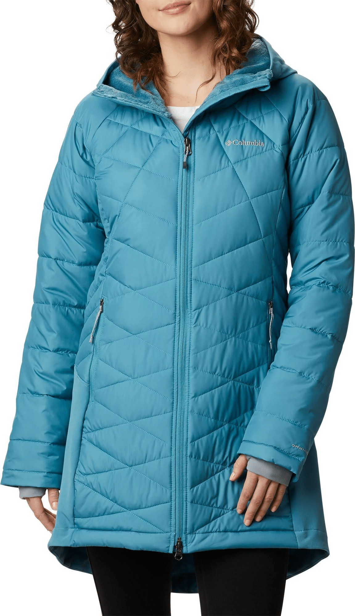 columbia long hybrid jacket