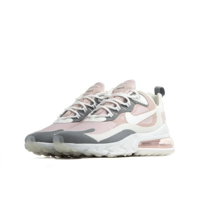 Nike Women&s Air Max 270 React 2 Casual Shoes, Size 7, Plum Chalk/Summit White/Stone 